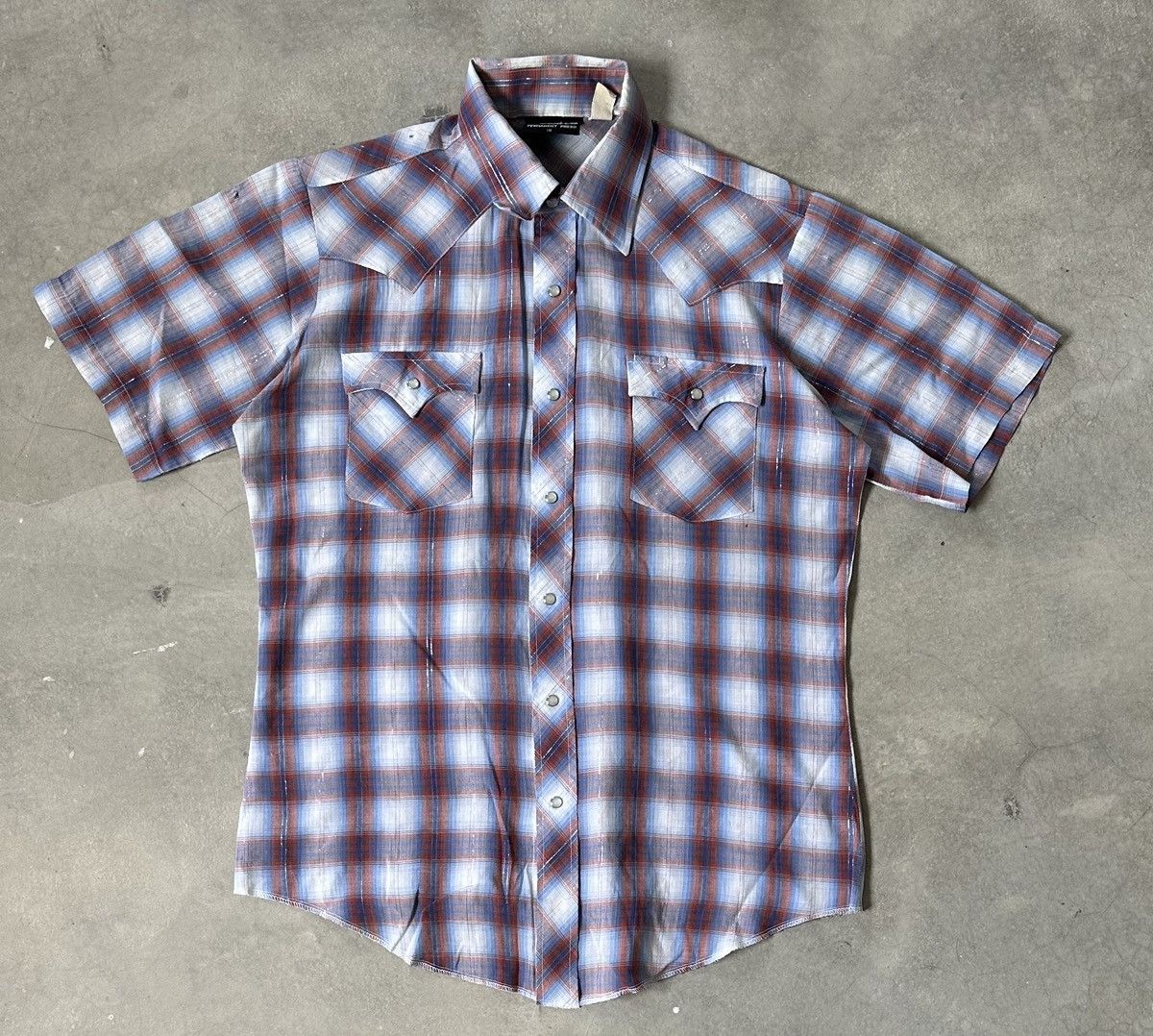 Champion VINTAGE CHAMPION WESTERN CHECKERED PEARL SNAP SHIRT Size US M / EU 48-50 / 2 - 1 Thumbnail