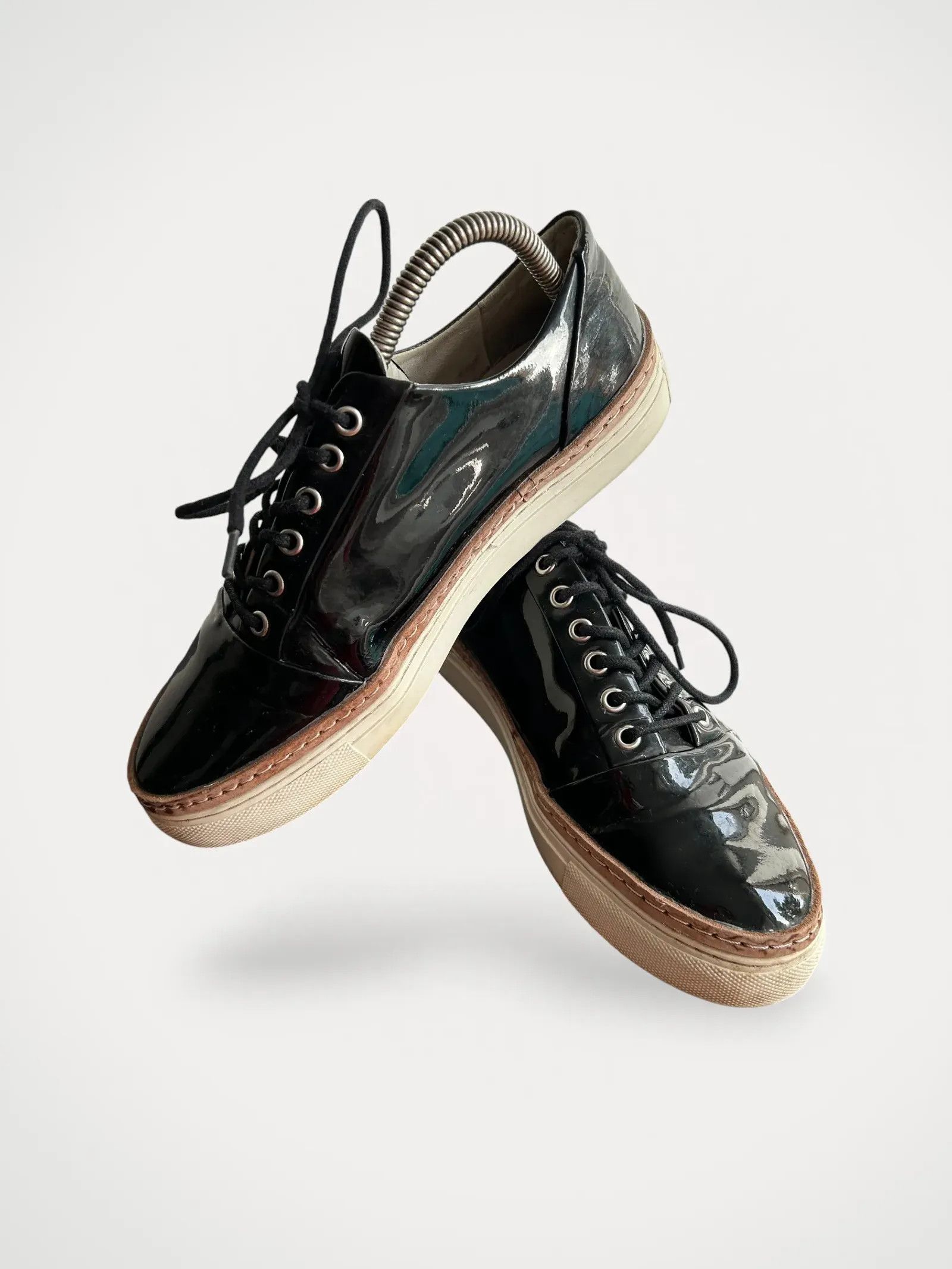 Whyred Whyred Beeton black Sneakers Size US 7 / IT 37 - 1 Thumbnail