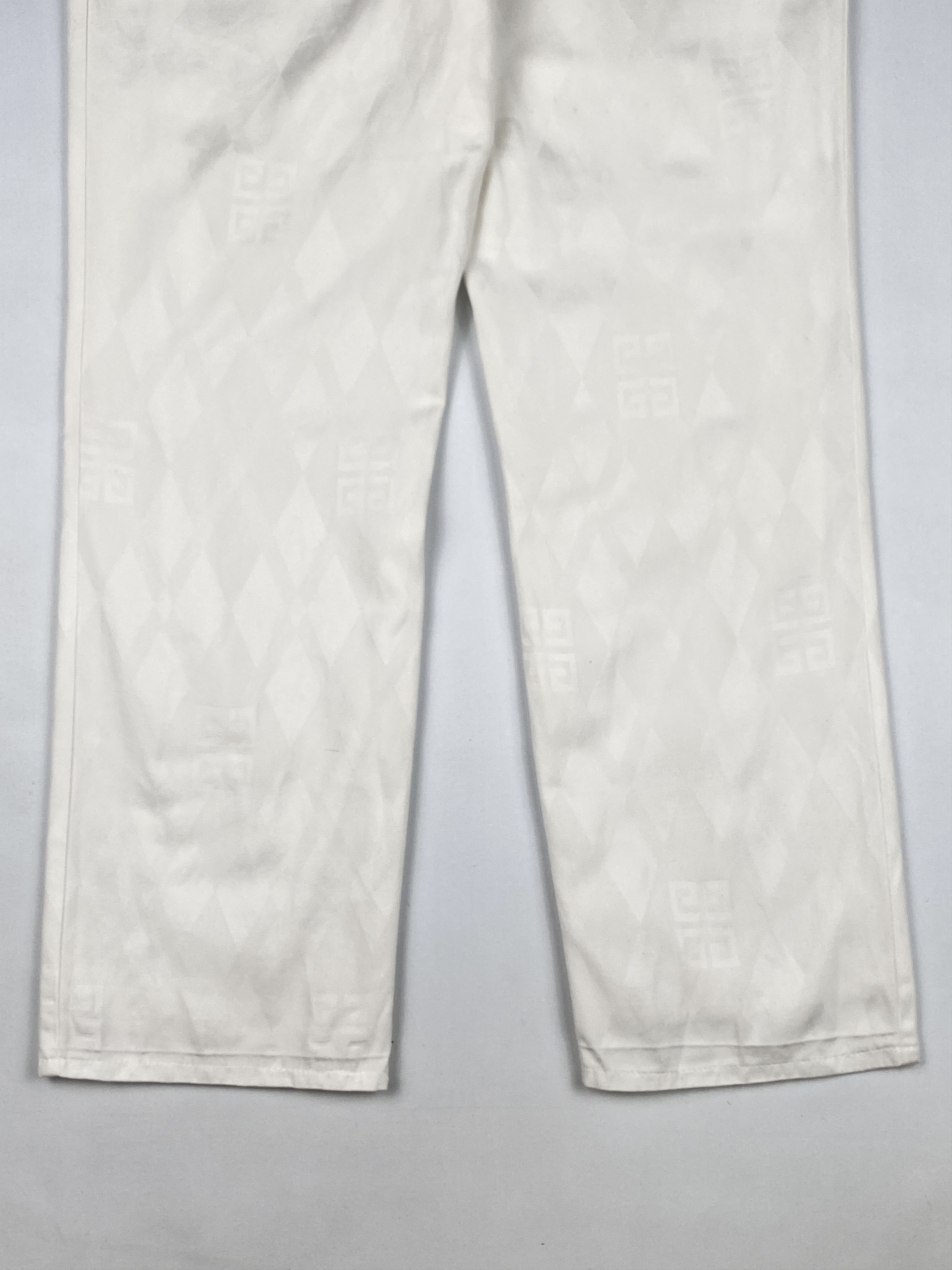 Givenchy Vision 4G Monogram Button Fly Denim Trousers Size US 29 - 4 Thumbnail
