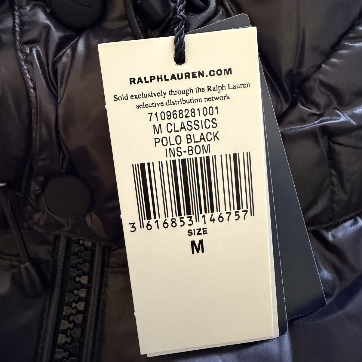 Ralph Lauren Ralph Lauren Gorham Down Jacket Black M Brand New Free Ship Size US M / EU 48-50 / 2 - 9 Thumbnail