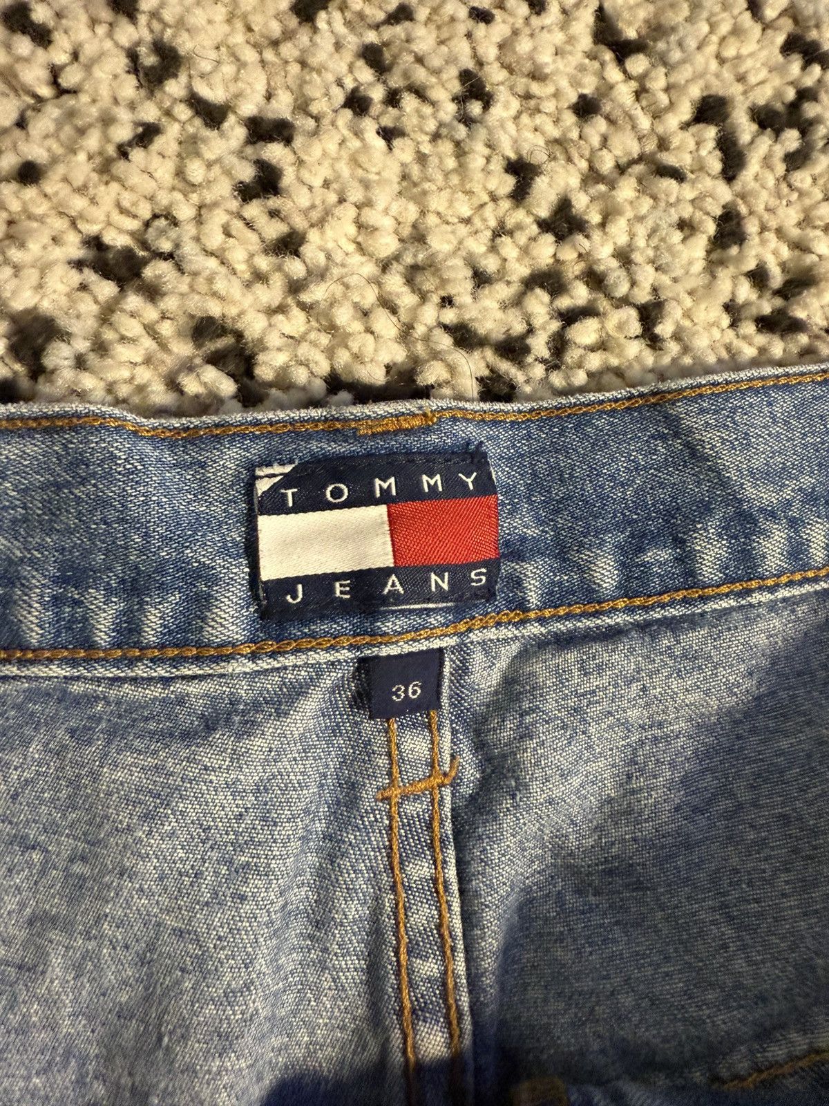 Tommy Jeans Tommy Hilfiger Jean Shorts Size US 36 / EU 52 - 2 Thumbnail