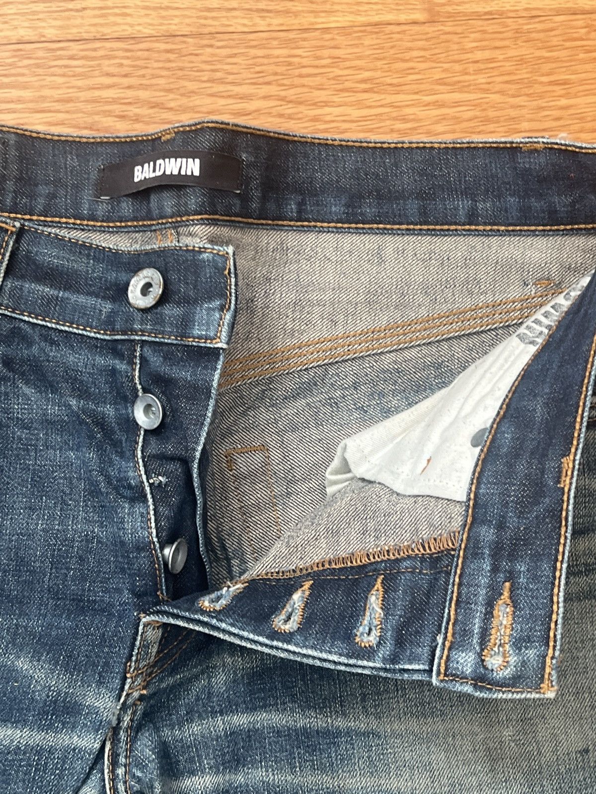 Baldwin Baldwin The Henley slim leg Size US 32 / EU 48 - 3 Thumbnail