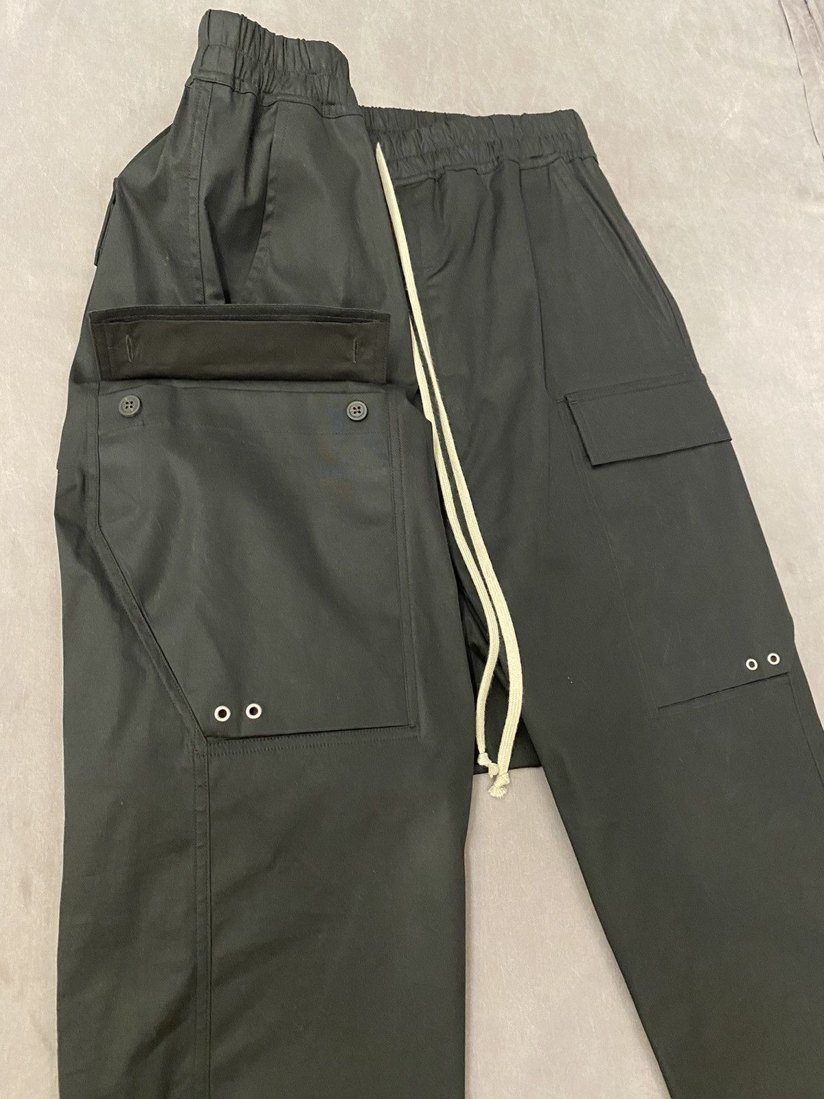 Rick Owens Mainline Cropped Cargo Pants Size US 33 - 4 Thumbnail