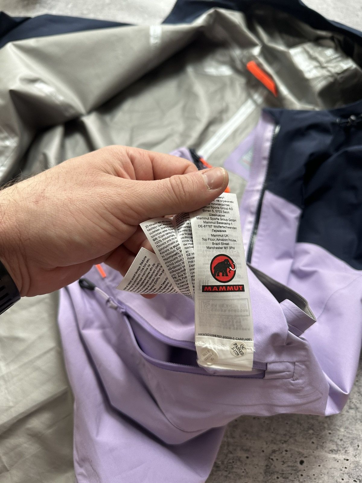 Mammut Mammut Eiger Gore-Tex HS Hooded Mountain Gorpcore Jacket Size S / US 4 / IT 40 - 10 Thumbnail