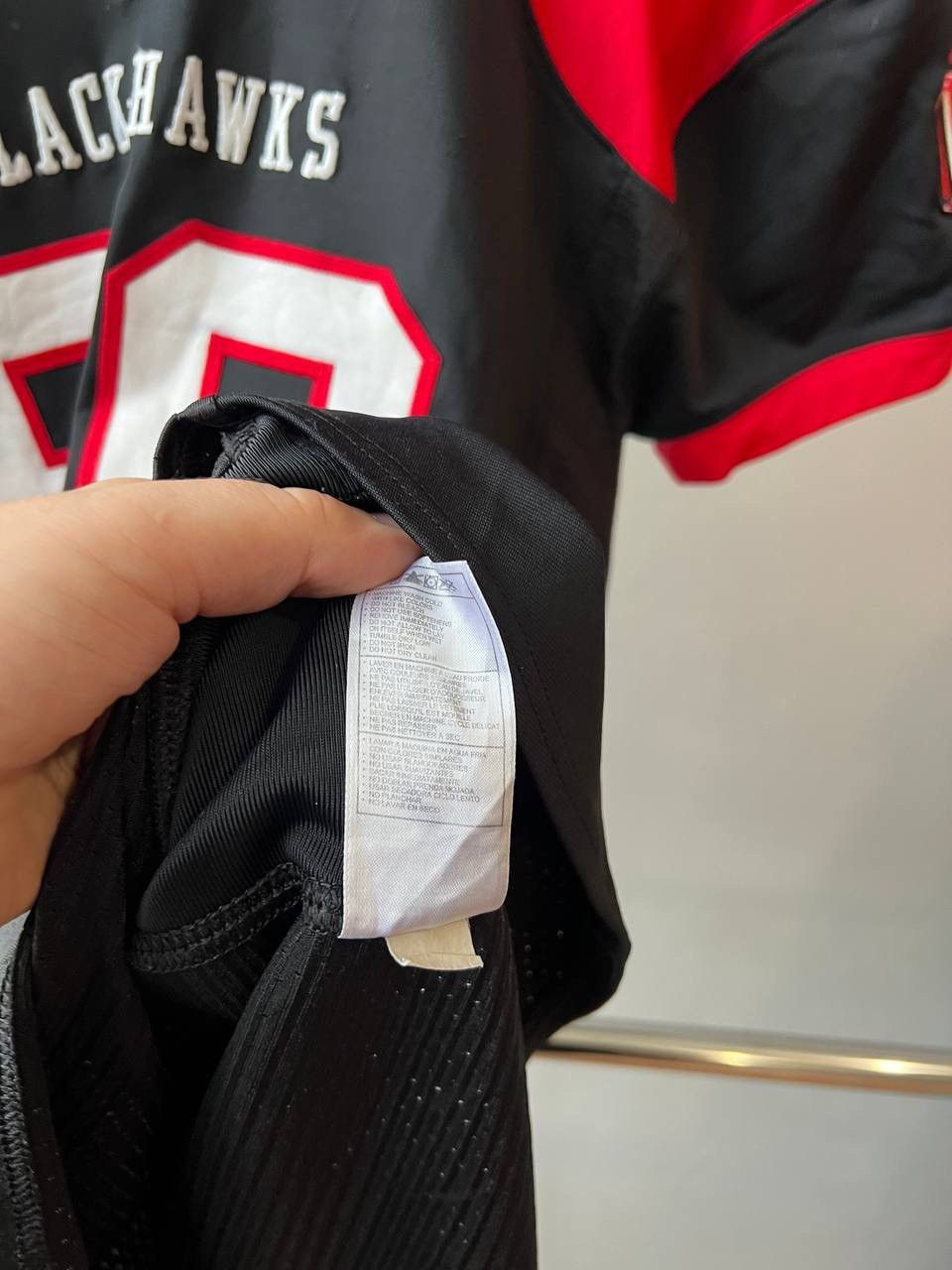 NHL 90’S RARE BLACK-HAWKS #50 PLAYER ISSUED GAME NIKE JERSEY XL Size US XL / EU 56 / 4 - 13 Thumbnail