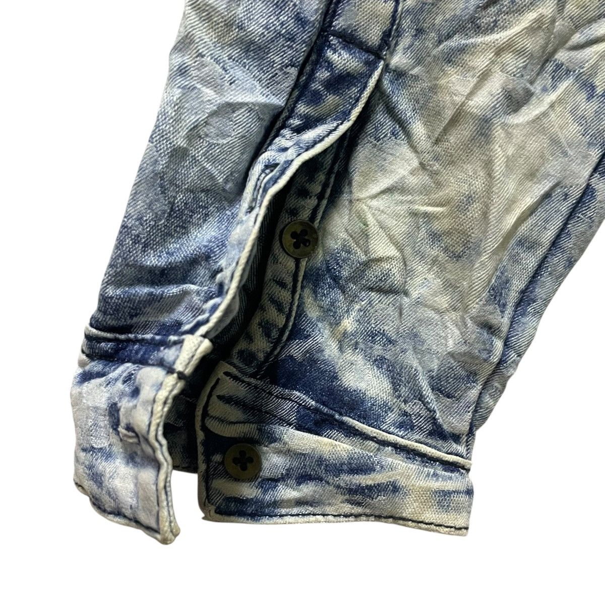 In The Attic × Japanese Brand in the attic blue camouflage shirt Size US L / EU 52-54 / 3 - 4 Thumbnail