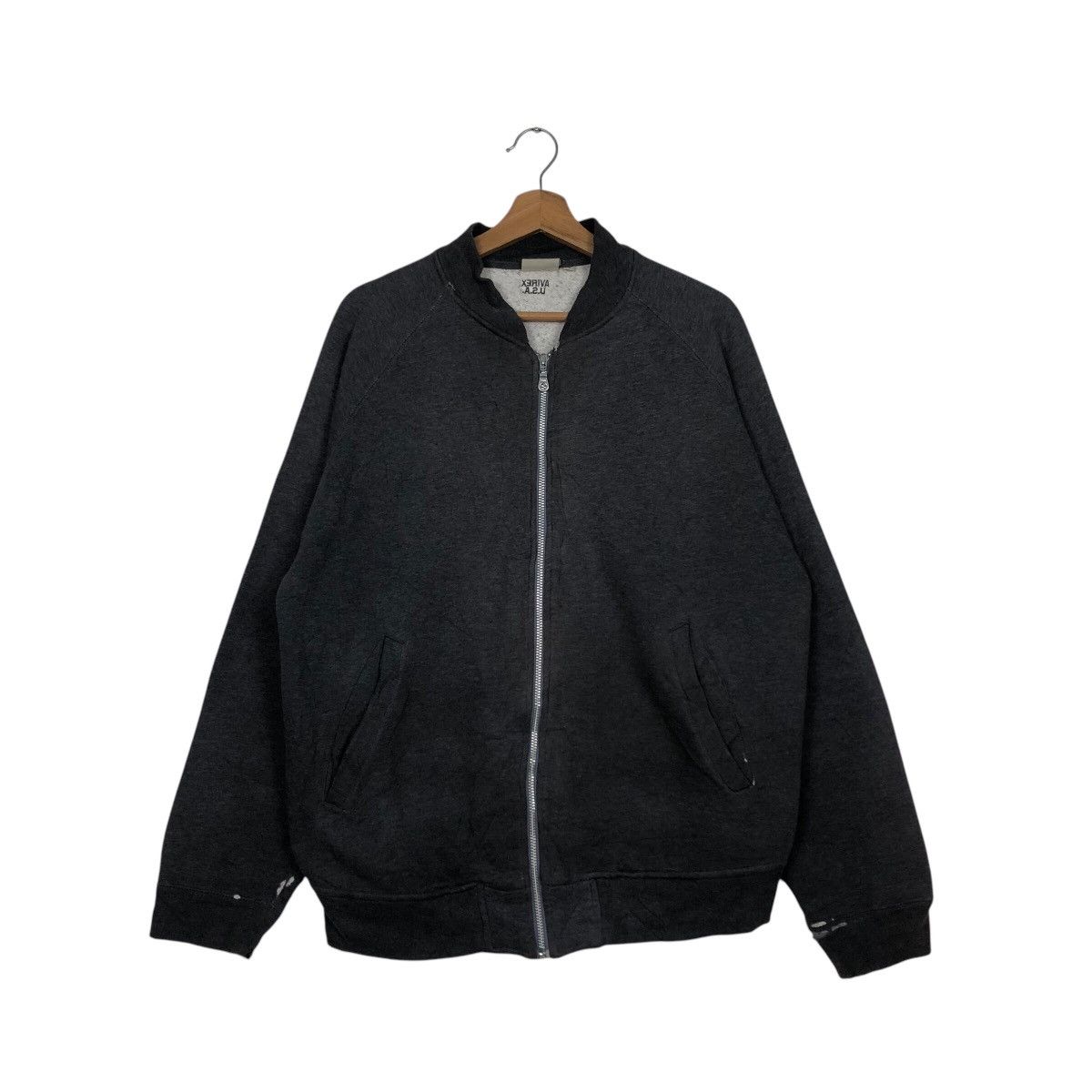 Avirex 📌Vintage Zipper Bomber Jacket Design Avirex Usa Size US L / EU 52-54 / 3 - 2 Thumbnail