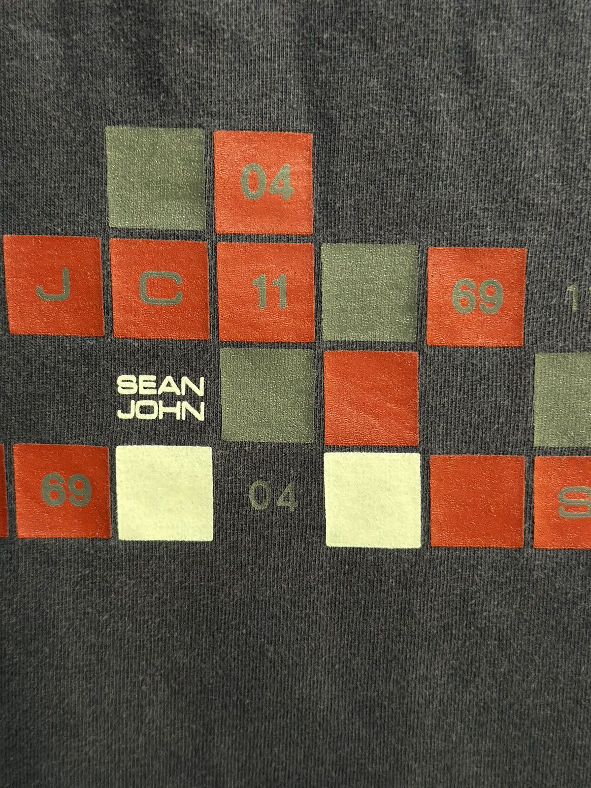 Sean John Thrashed Vintage Sean John Sun Faded Tee Size US XL / EU 56 / 4 - 3 Thumbnail