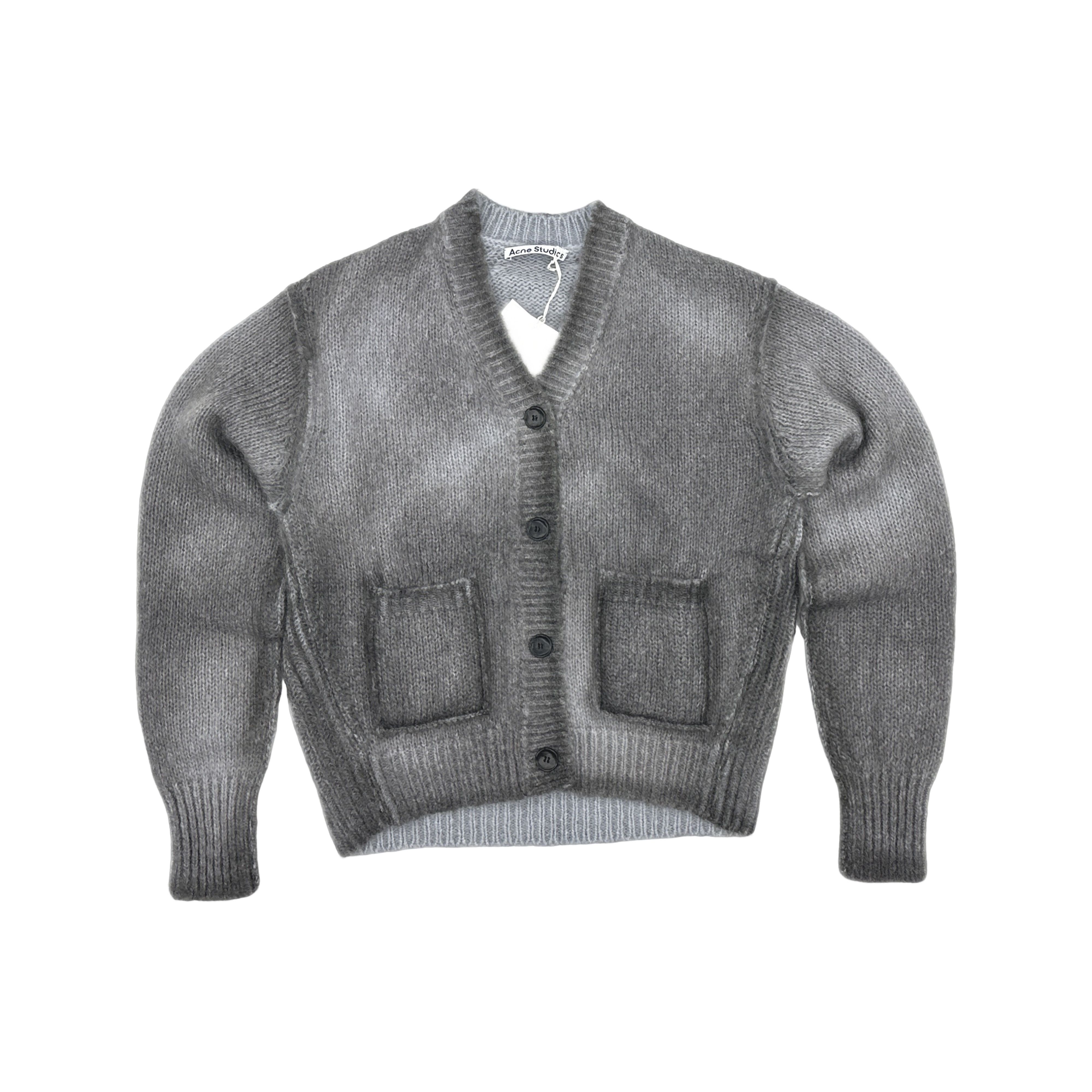 Acne Studios Acne Studios V-Neck Mohair Blend Cardigan S Size S / US 4 / IT 40 - 1 Thumbnail