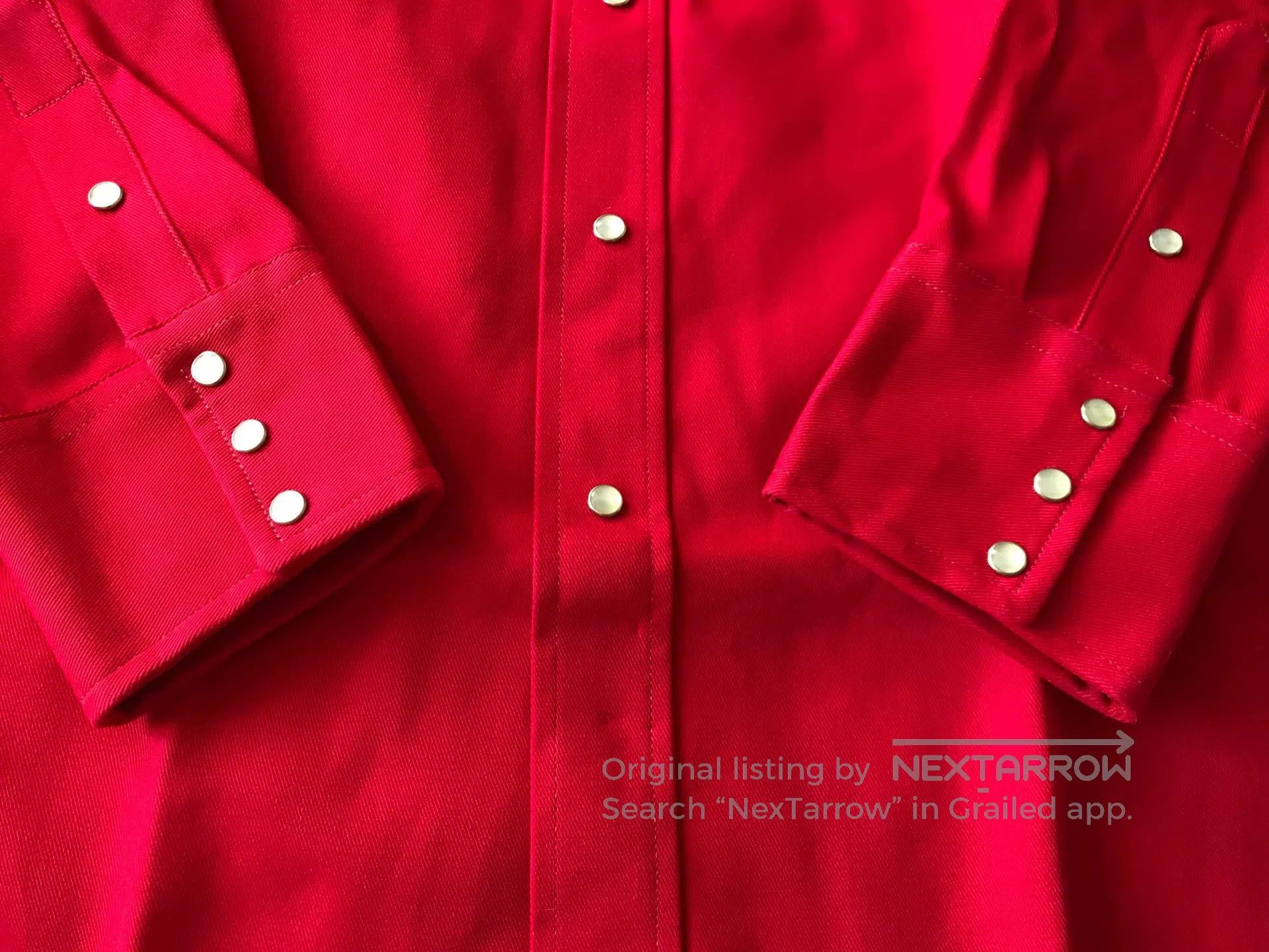 Carhartt 90s Carhartt SU000 Red Western Shirt. Size US M / EU 48-50 / 2 - 6 Thumbnail