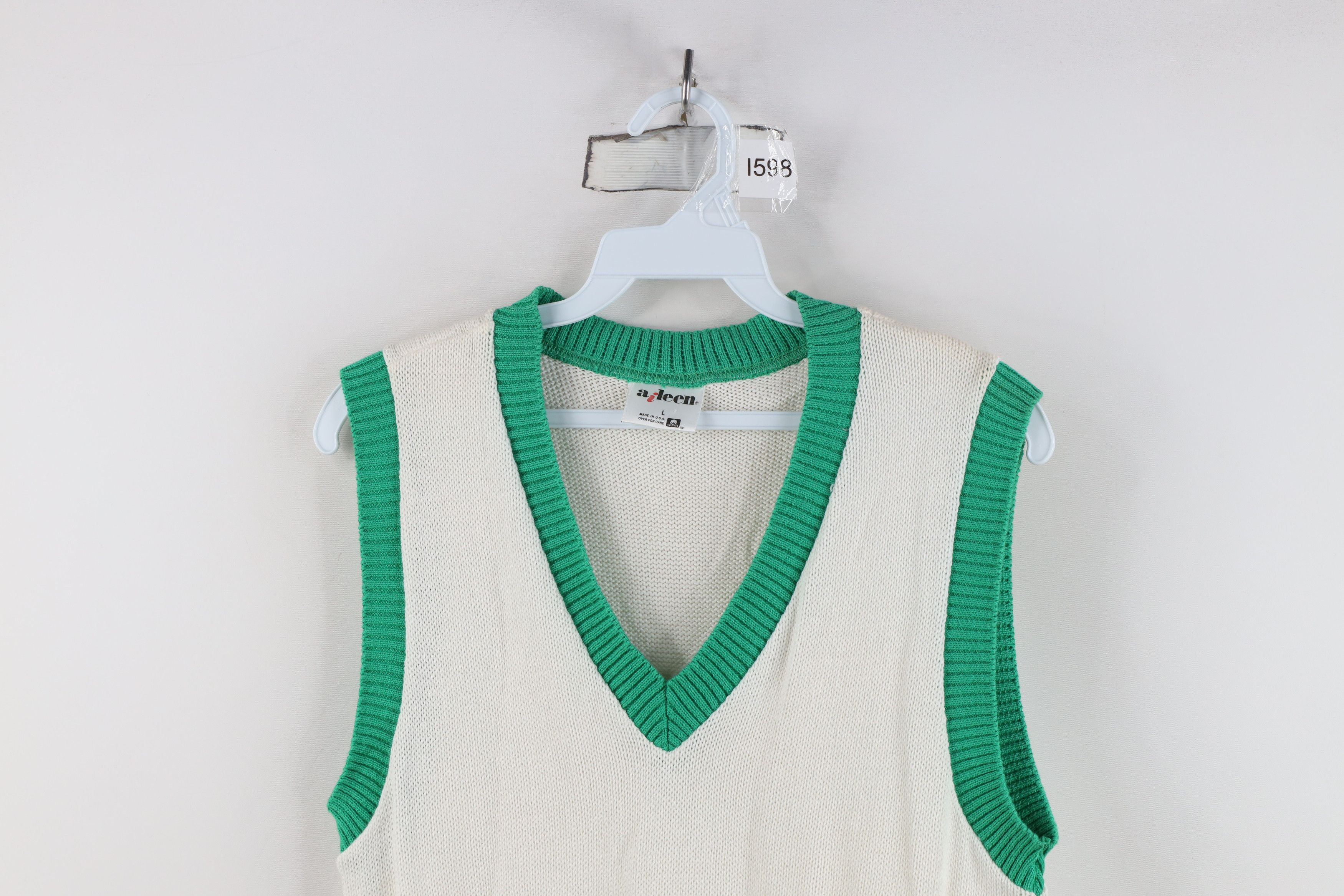 Vintage Vintage 70s Streetwear Boat Anchor Sailing Sweater Vest USA Size L / US 10 / IT 46 - 2 Thumbnail