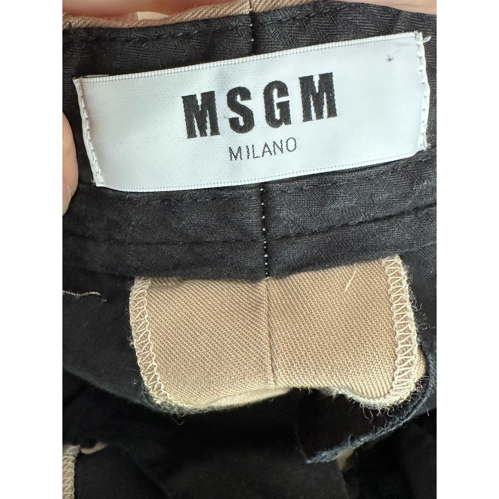 MSGM MSGM Milano men beige chino ankle pants size 48 - US 32 Size US 32 / EU 48 - 3 Thumbnail