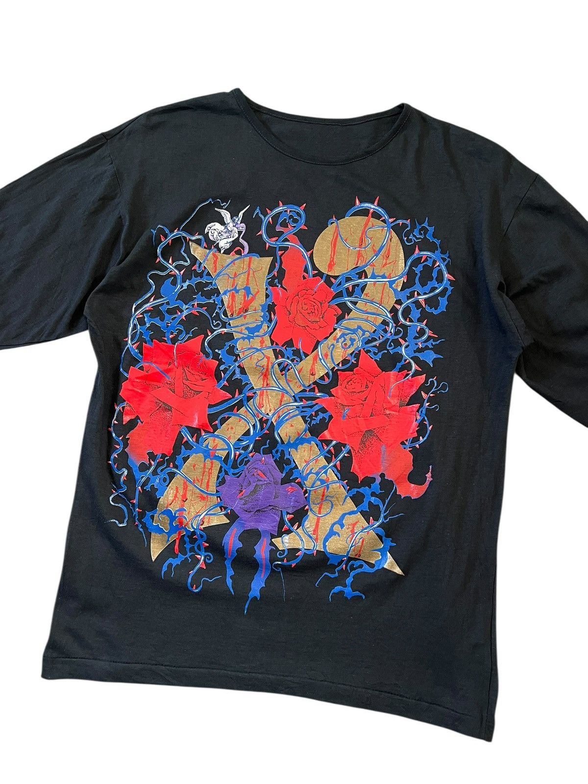 Band Tees Vintage X Japan Film Gig 90’-91’ Tour Tshirt Size US M / EU 48-50 / 2 - 2 Thumbnail