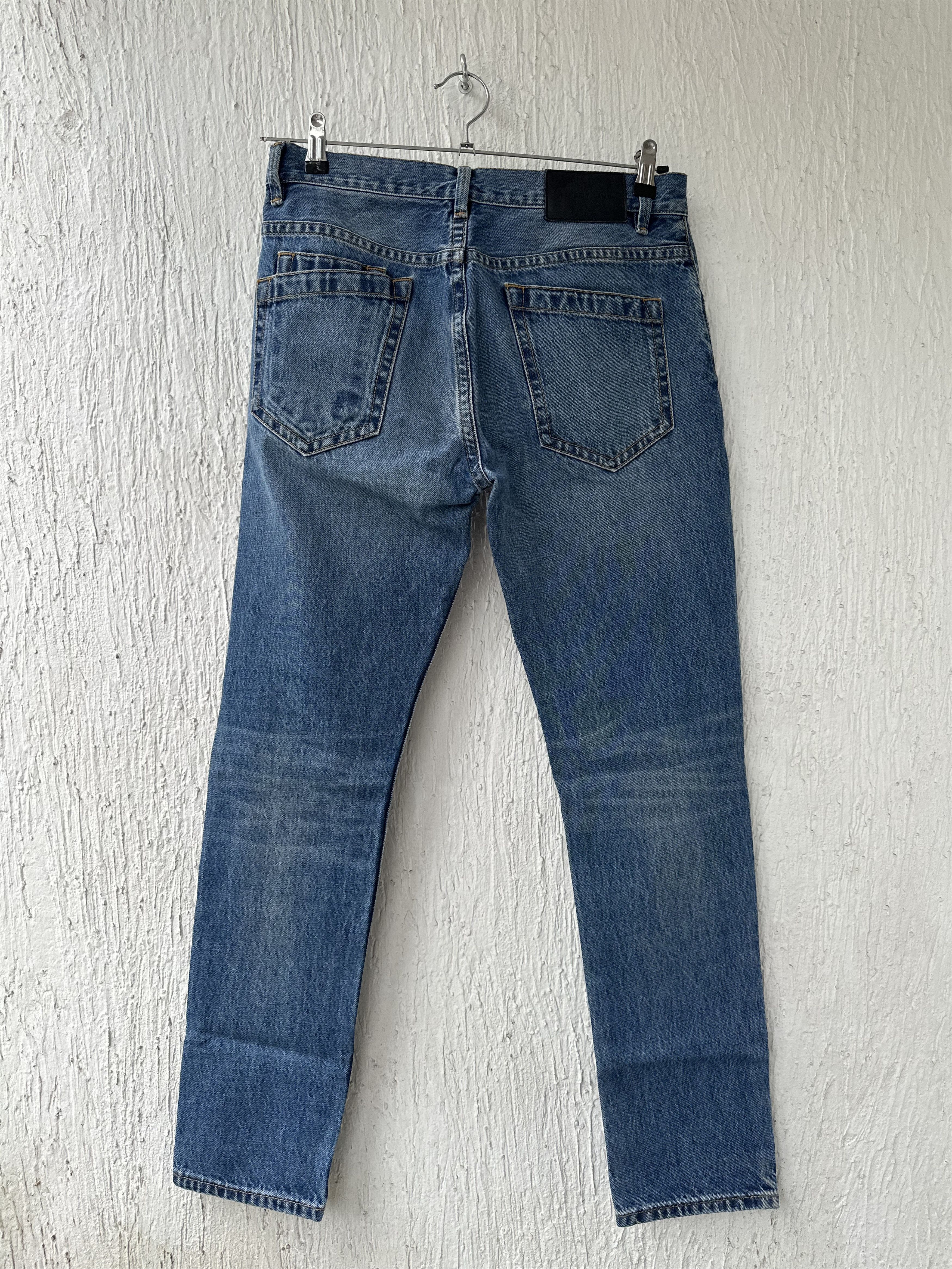 Helmut Lang slim fit blue jeans Size US 31 - 3 Thumbnail
