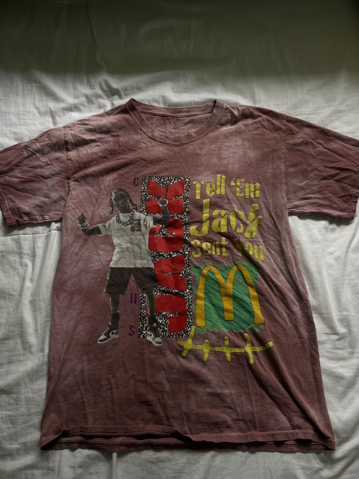 Travis Scott Travis Scott McDonalds Collab T-shirt Size US L / EU 52-54 / 3 - 1 Thumbnail