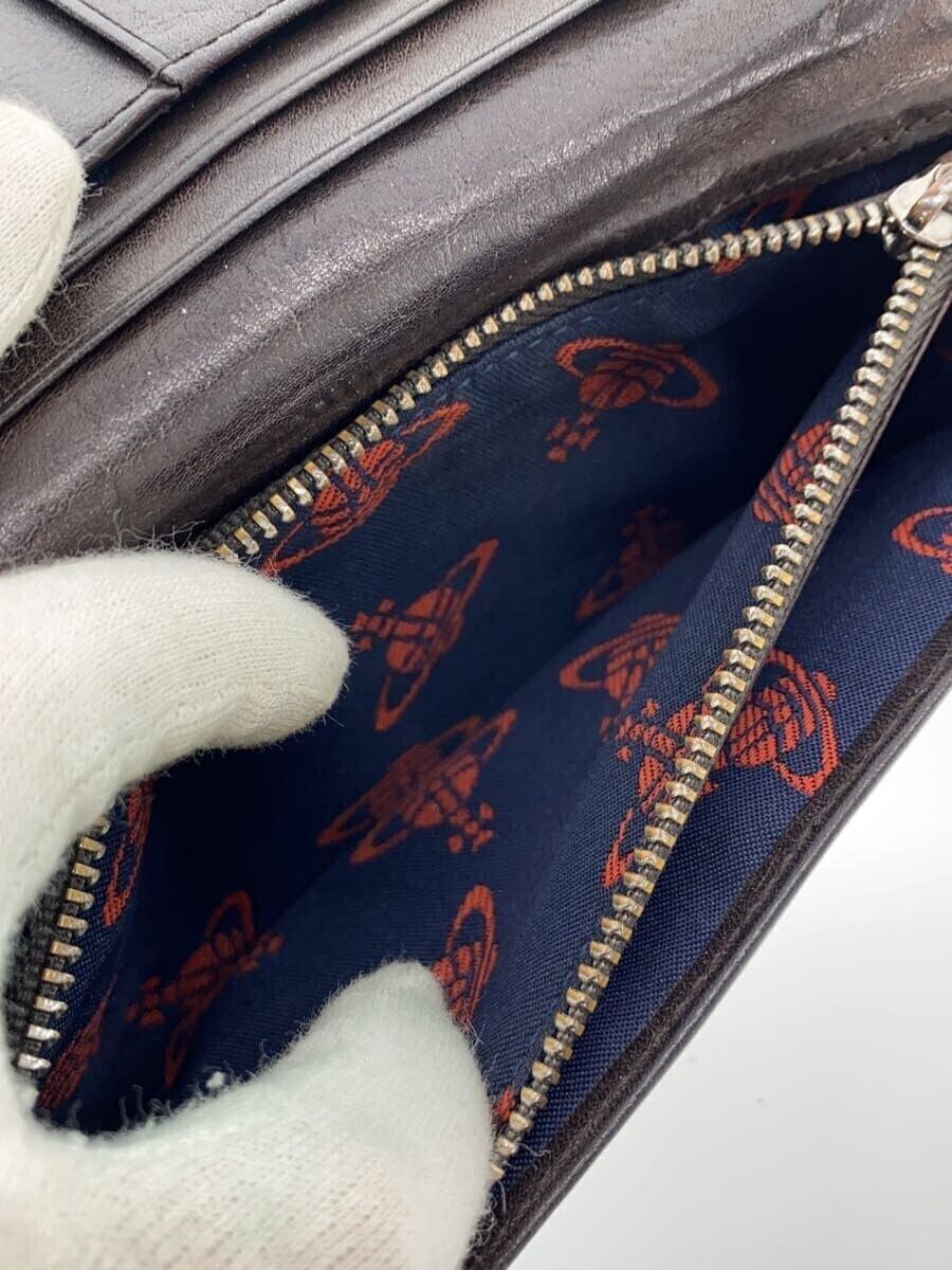 Vivienne Westwood Vivienne Westwood Plain Lthr Long Wallet Brown Size ONE SIZE - 5 Thumbnail