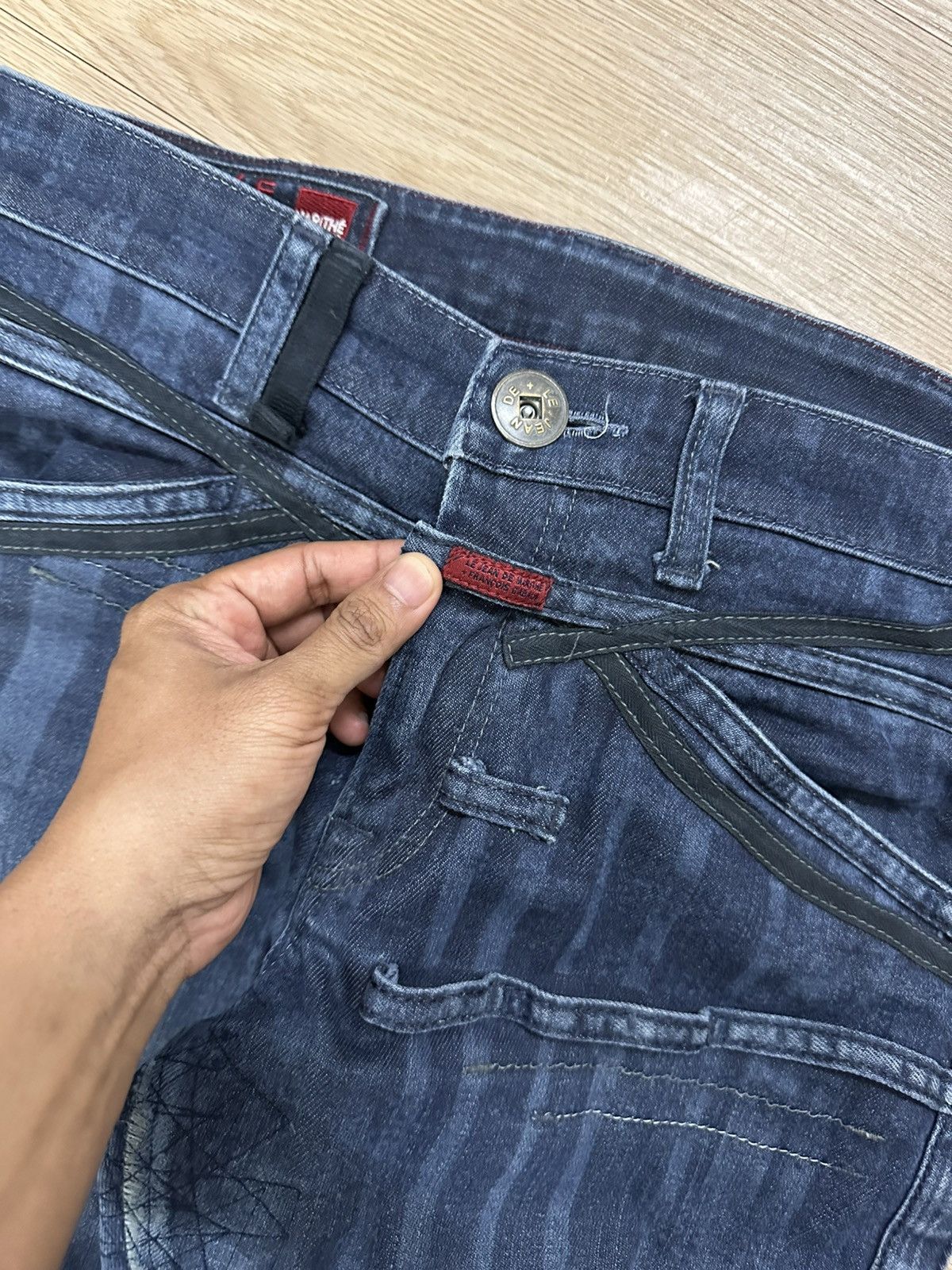 Beauty Beast × Marithe + Francois Girbaud Rare Vintage Marithe Francois Girbaud Tactical Jeans Size 30" / US 8 / IT 44 - 7 Thumbnail