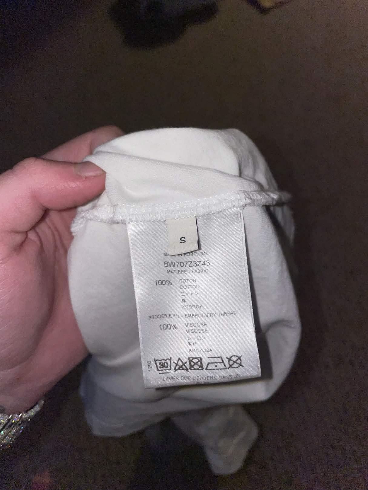 Givenchy Givenchy White Rainbow T Shirt Size US S / EU 44-46 / 1 - 5 Thumbnail