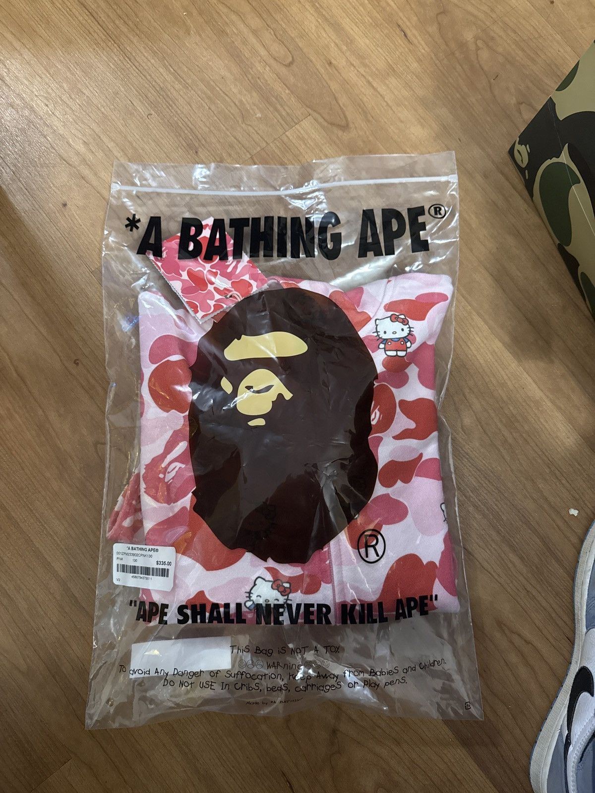 Bape Kids Hello Kitty Bape Zip Up Size 130 Size ONE SIZE - 2 Thumbnail