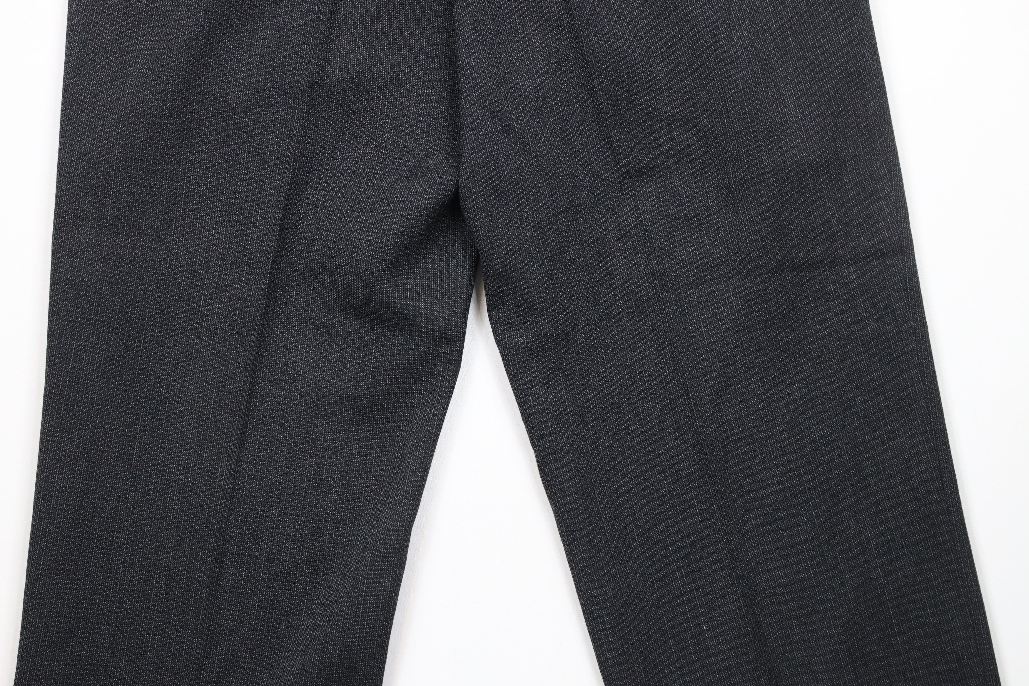 Vintage Vintage 90s Streetwear Pleated Textured Wide Leg Chino Pants Size US 34 / EU 50 - 10 Thumbnail