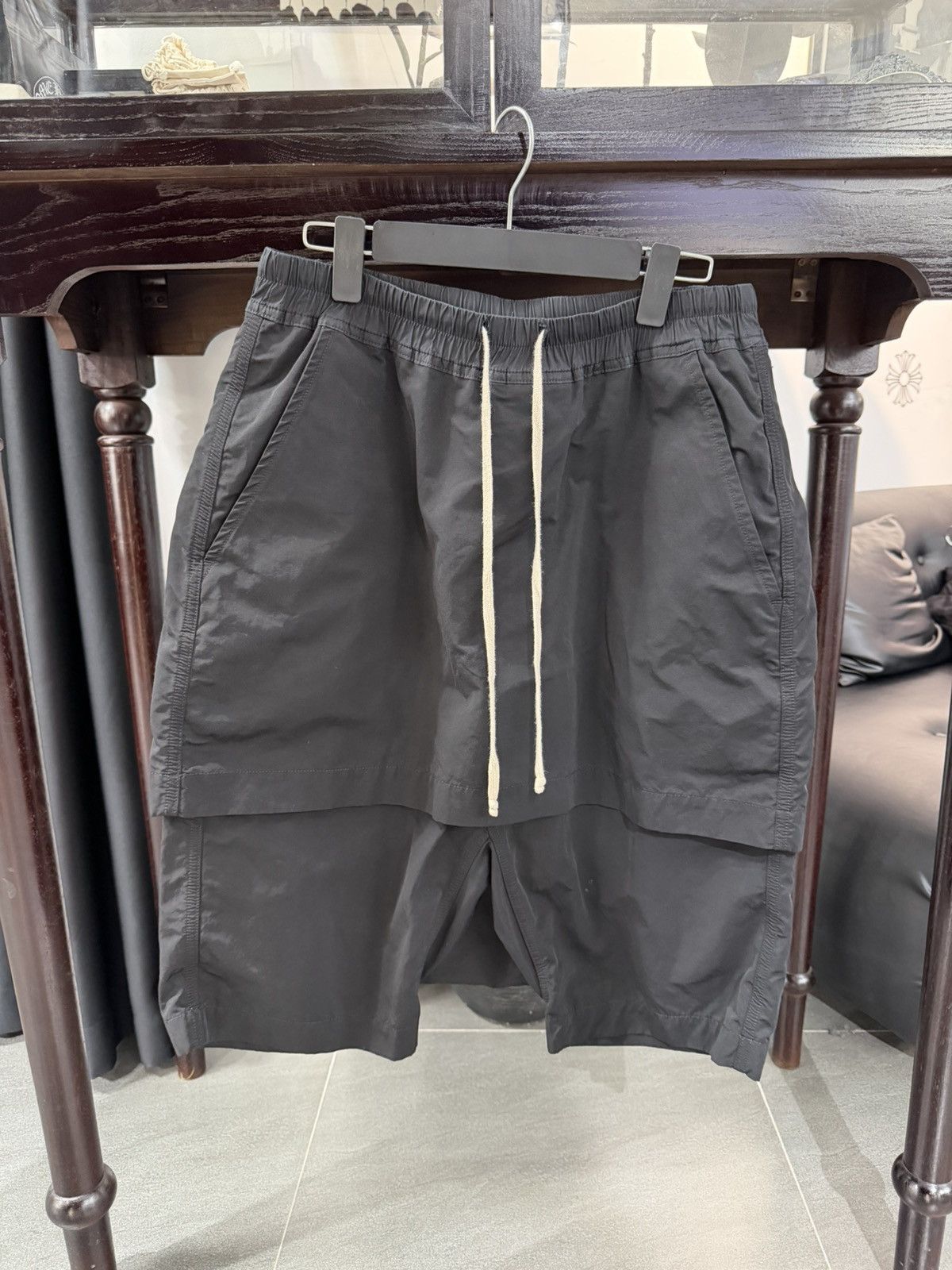 Rick Owens Rick Owens DRKSHDW Double Layer Skirt Pants Size US 30 / EU 46 - 1 Thumbnail