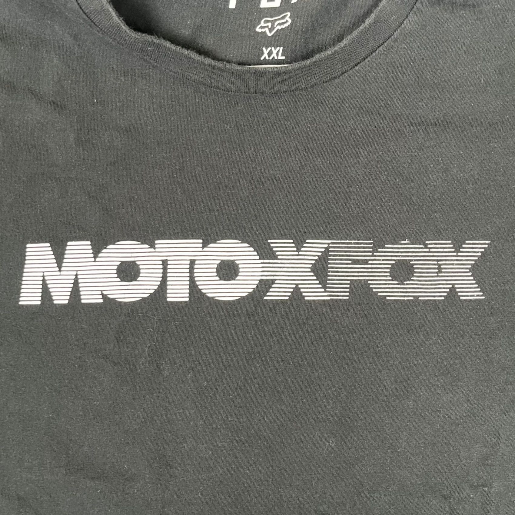 Spell Vintage Fox Racing Shirt Size 2XL Y2K Black Moto X Spell Out Size US XXL / EU 58 / 5 - 2 Thumbnail
