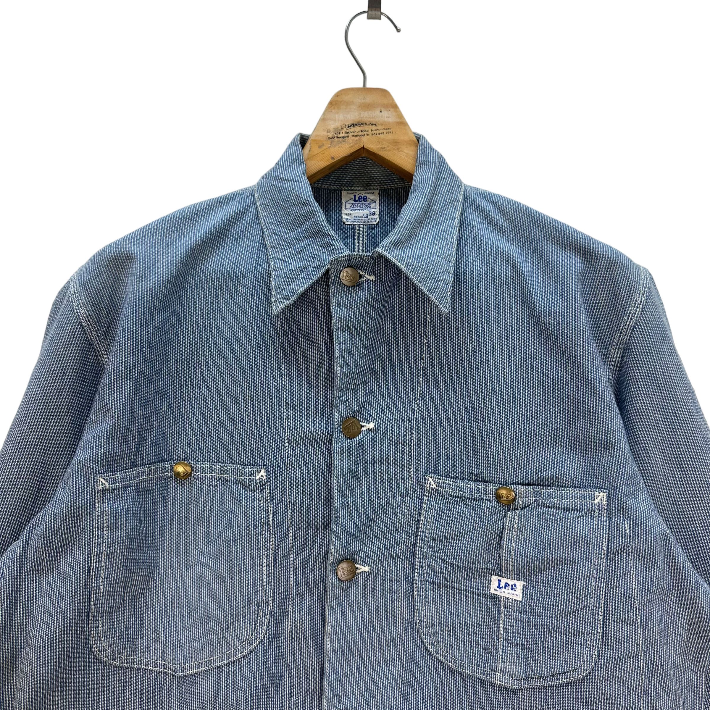 Lee LEE UNION MADE DENIM CHORE JACKET #8077-200 Size US L / EU 52-54 / 3 - 2 Thumbnail