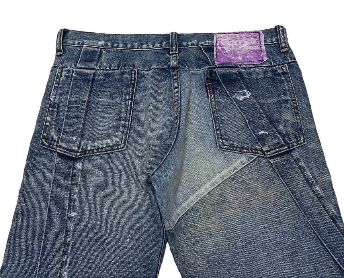 If Six Was Nine Rare Design Vintage Japanese Brand Jeans 2000s Size US 31 - 4 Thumbnail
