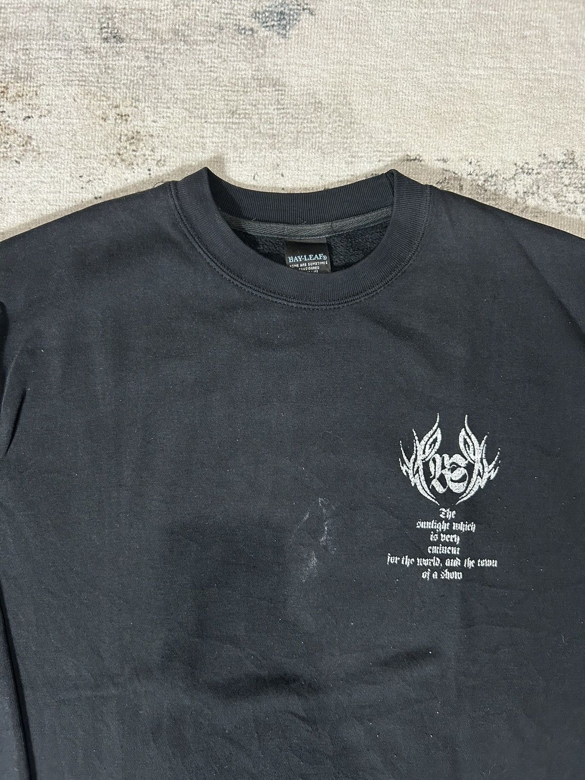 14th Addiction × Beauty Beast × Japanese Brand Gothic Sweatshirt Tribal Japanese Punk Style Size US L / EU 52-54 / 3 - 3 Thumbnail