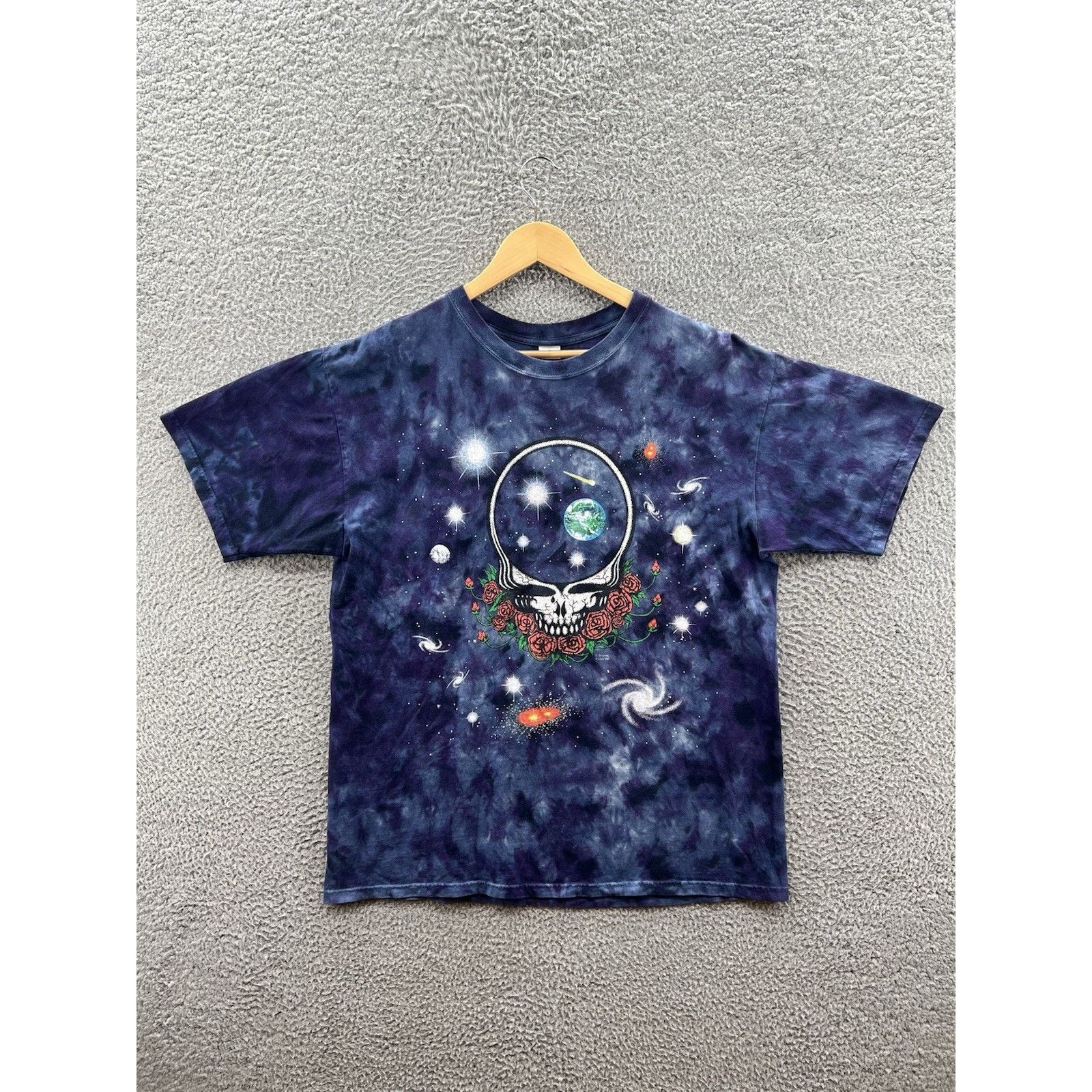 Other Sundog Grateful Dead Blue Tie Dye Space Your Face 1997 Tee Size US L / EU 52-54 / 3 - 1 Thumbnail