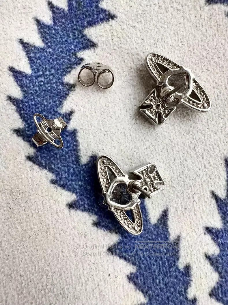 Vivienne Westwood Vivienne Westwood Heart necklace and earrings Size ONE SIZE - 9 Thumbnail