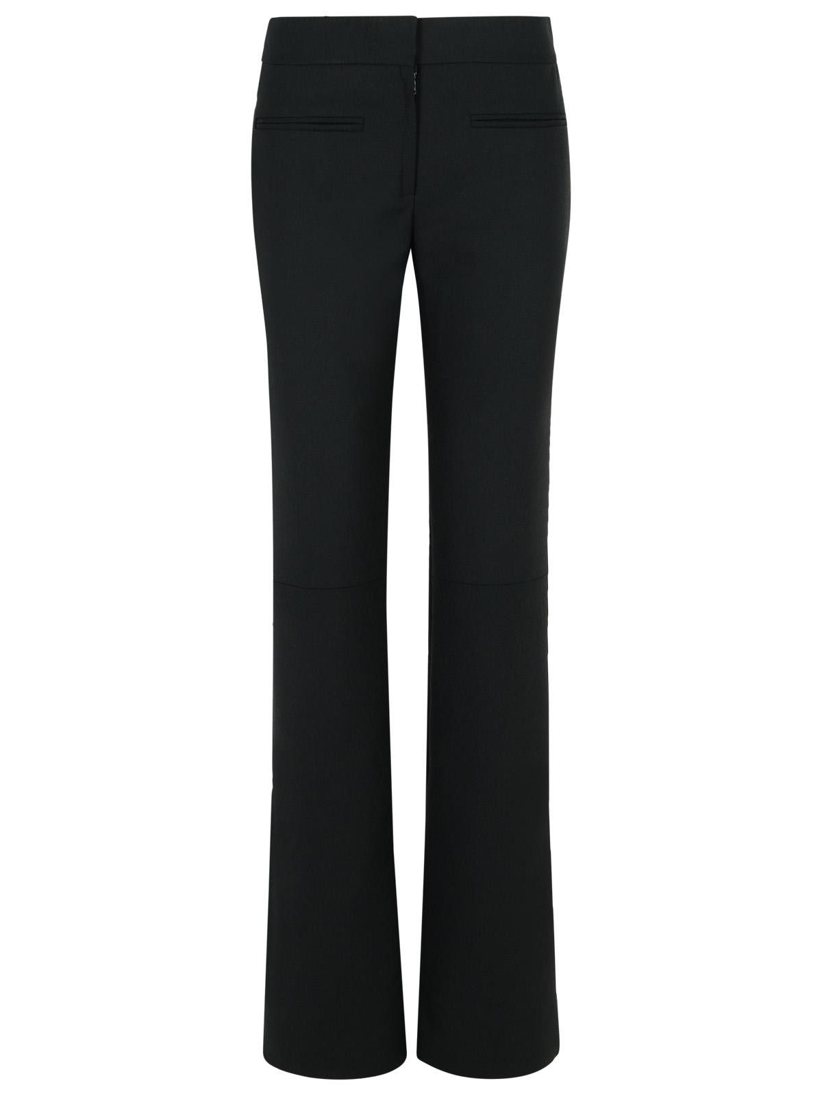 Courreges COURREGES Black Wool Blend Pants Size 28" / US 6 / IT 42 - 1 Thumbnail