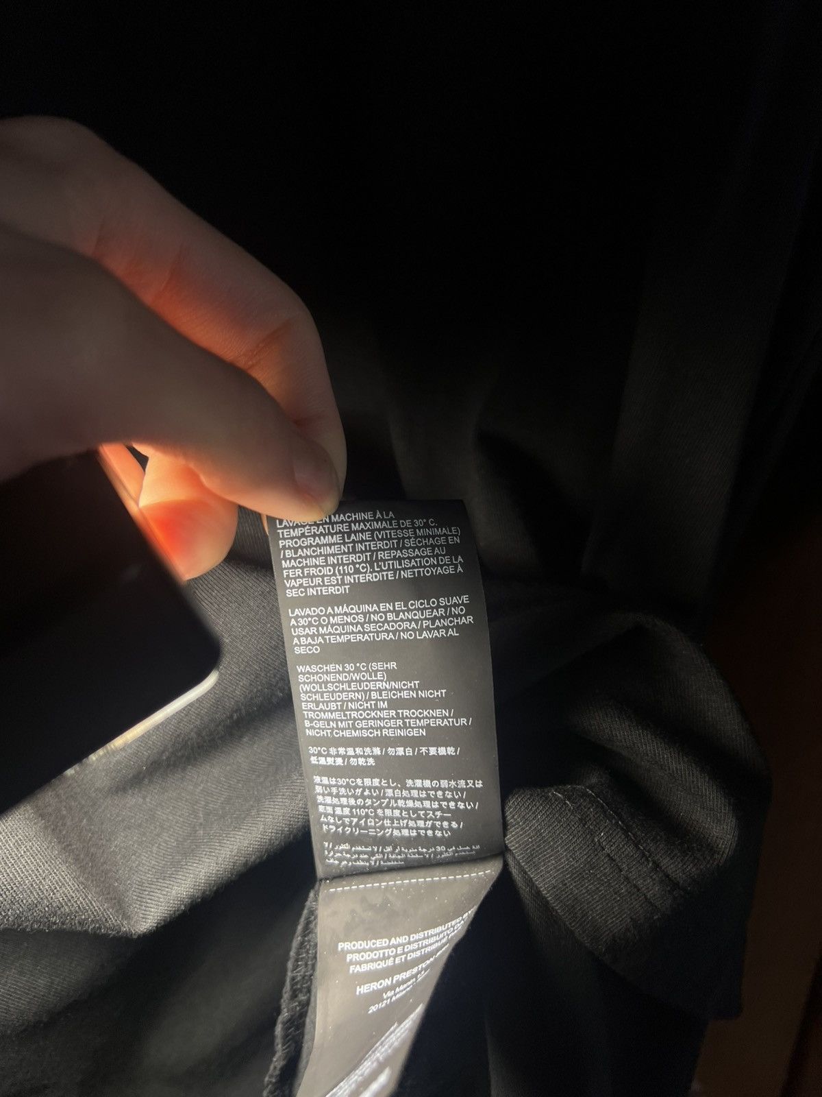 Heron Preston Offers🤝Heron Preston «Стиль» long sleeve with neck ✨ Size US L / EU 52-54 / 3 - 8 Thumbnail