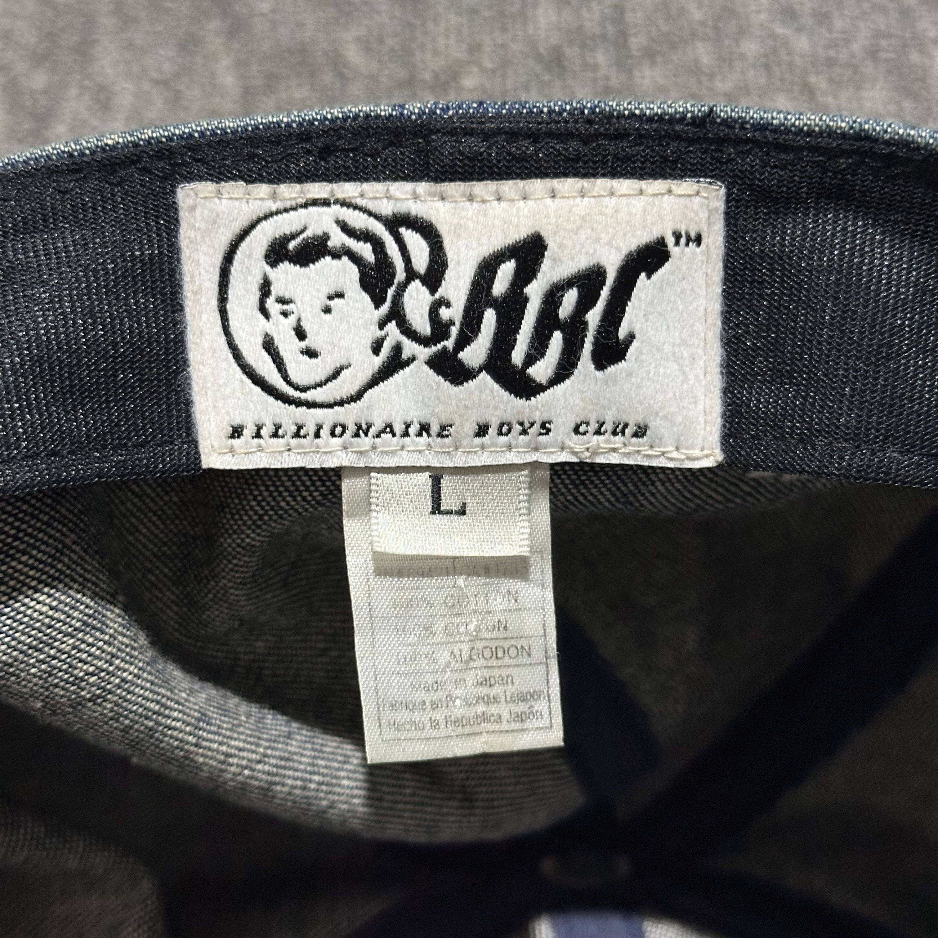 Billionaire Boys Club Rare Billionair Boys Club BBC Season 0 Denim Fitted Hat Size ONE SIZE - 9 Thumbnail