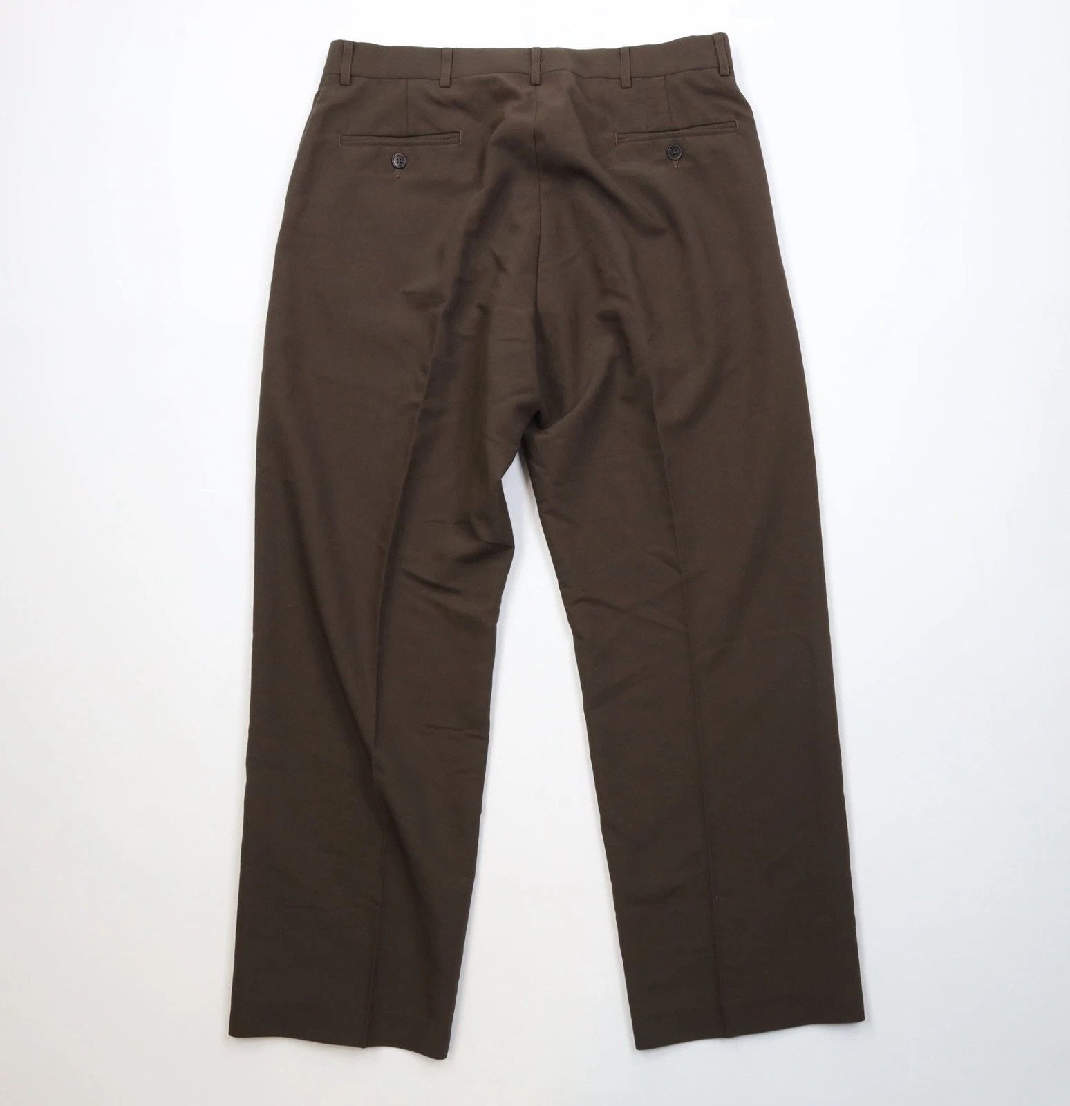 Vintage Vintage 90s Streetwear Rayon Gabardine Wide Leg Chino Pants Size US 36 / EU 52 - 9 Thumbnail