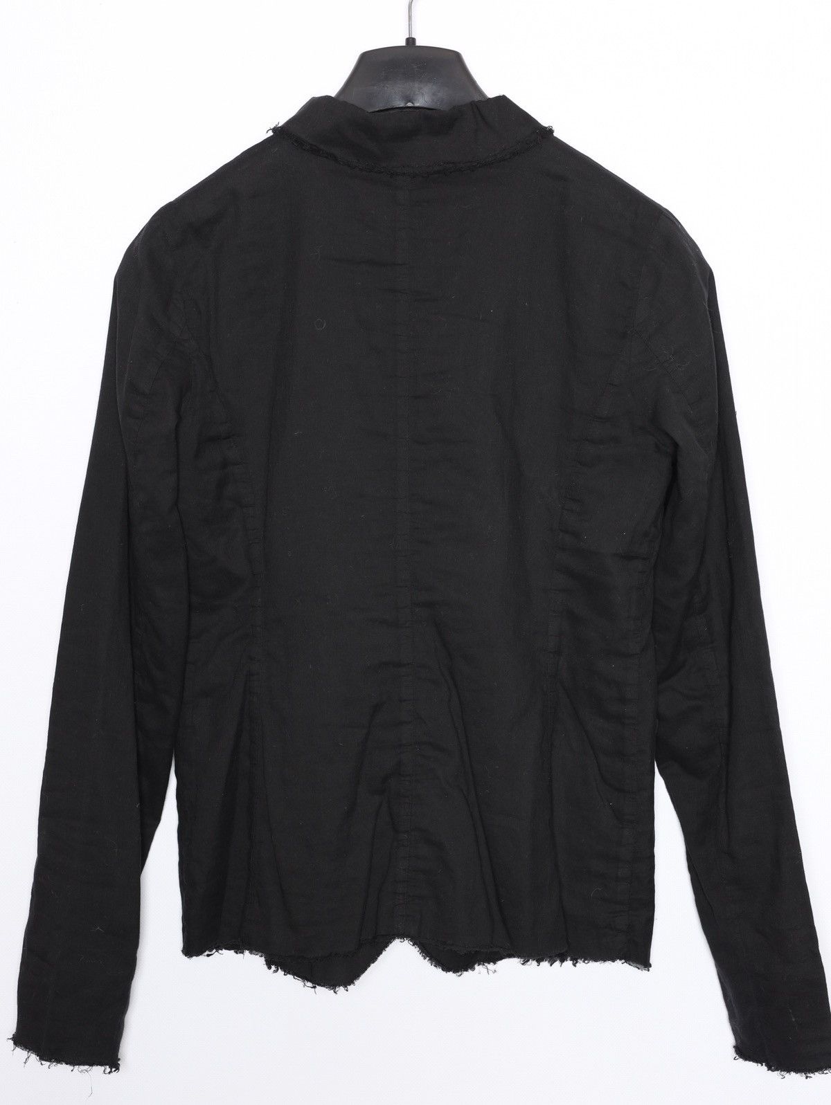 Rundholz Rundholz DIP Black Cotton Shirt Light Jacket Blazer Size S / US 4 / IT 40 - 6 Thumbnail