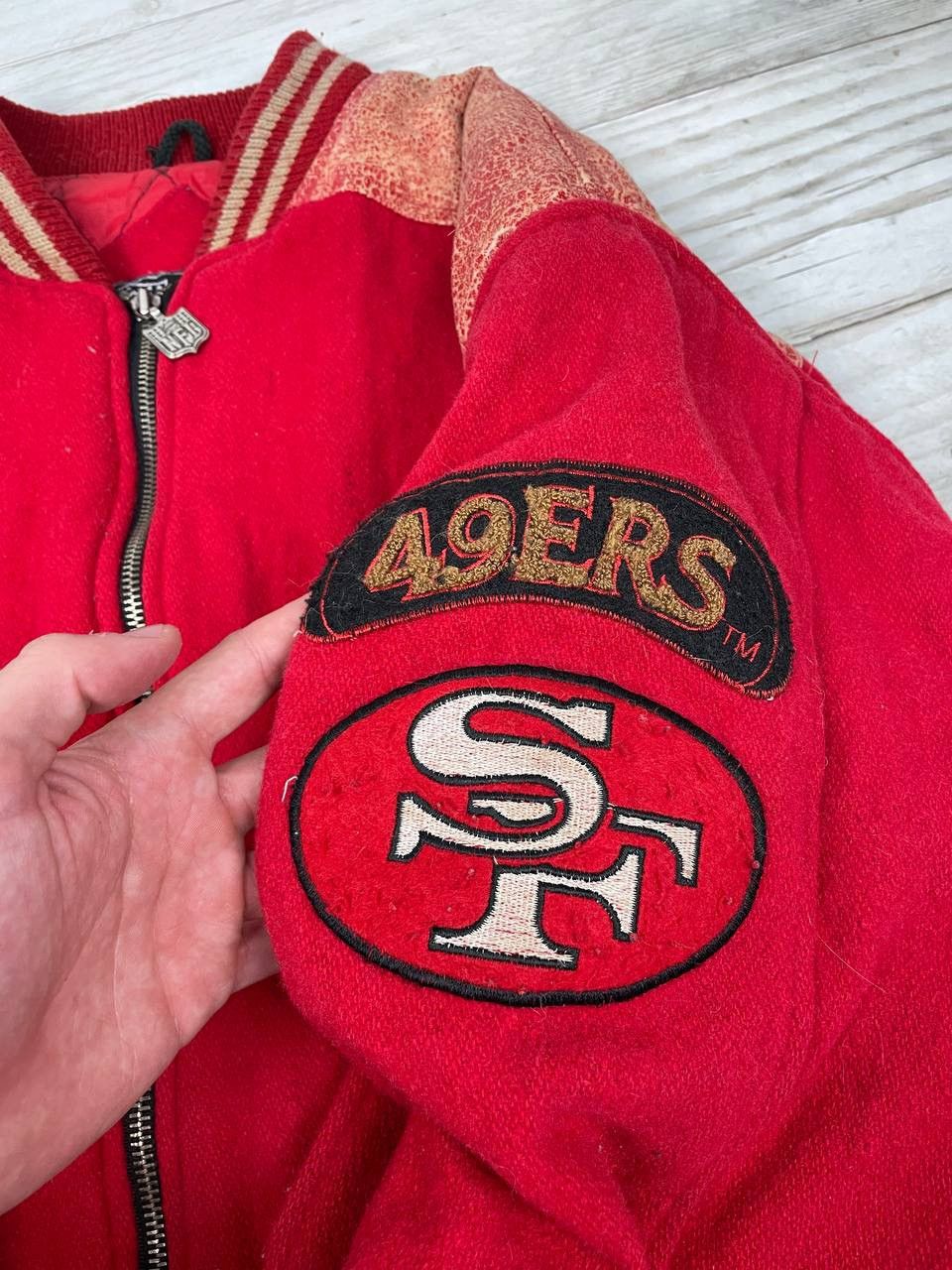 NFL Vintage Campri 49ers San Francisco Bomber Super Bowl 1990 Size US L / EU 52-54 / 3 - 16 Thumbnail