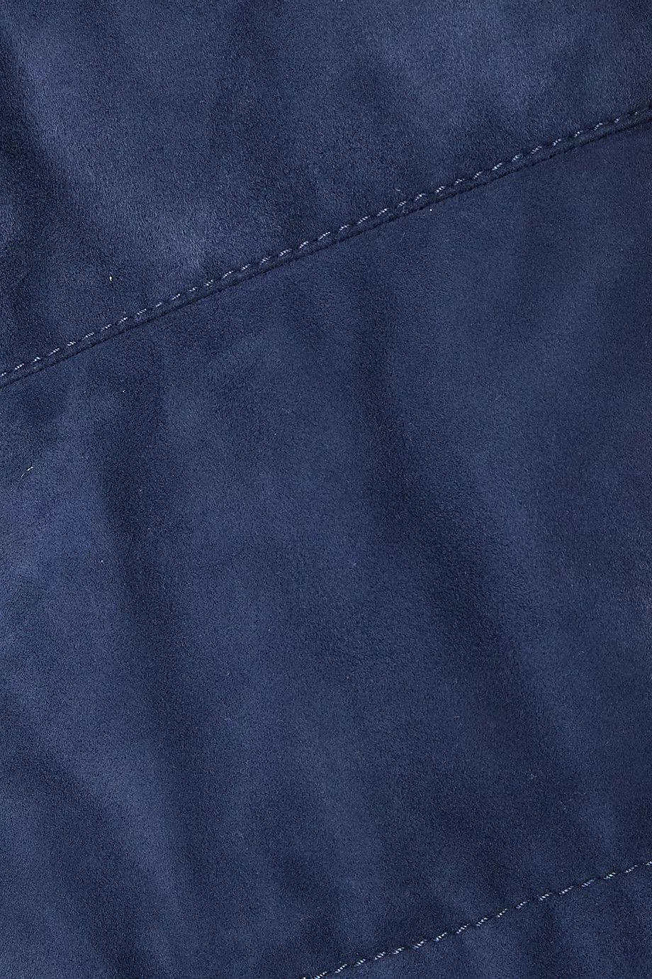 Brunello Cucinelli o1gr1nt0525 Suede Quilted Gilet in Navy Blue Size US XXL / EU 58 / 5 - 4 Thumbnail