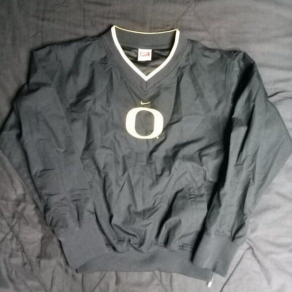 Nike Vintage Nike Mid Swoosh Oregon Ducks Windbreaker Jacket Size US S / EU 44-46 / 1 - 2 Thumbnail