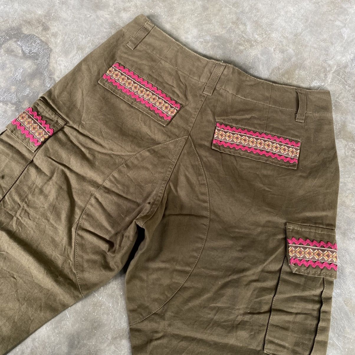 Japanese Brand 2000s Titicaca - Cargo Angkle Pants Size US 28 / EU 44 - 7 Thumbnail