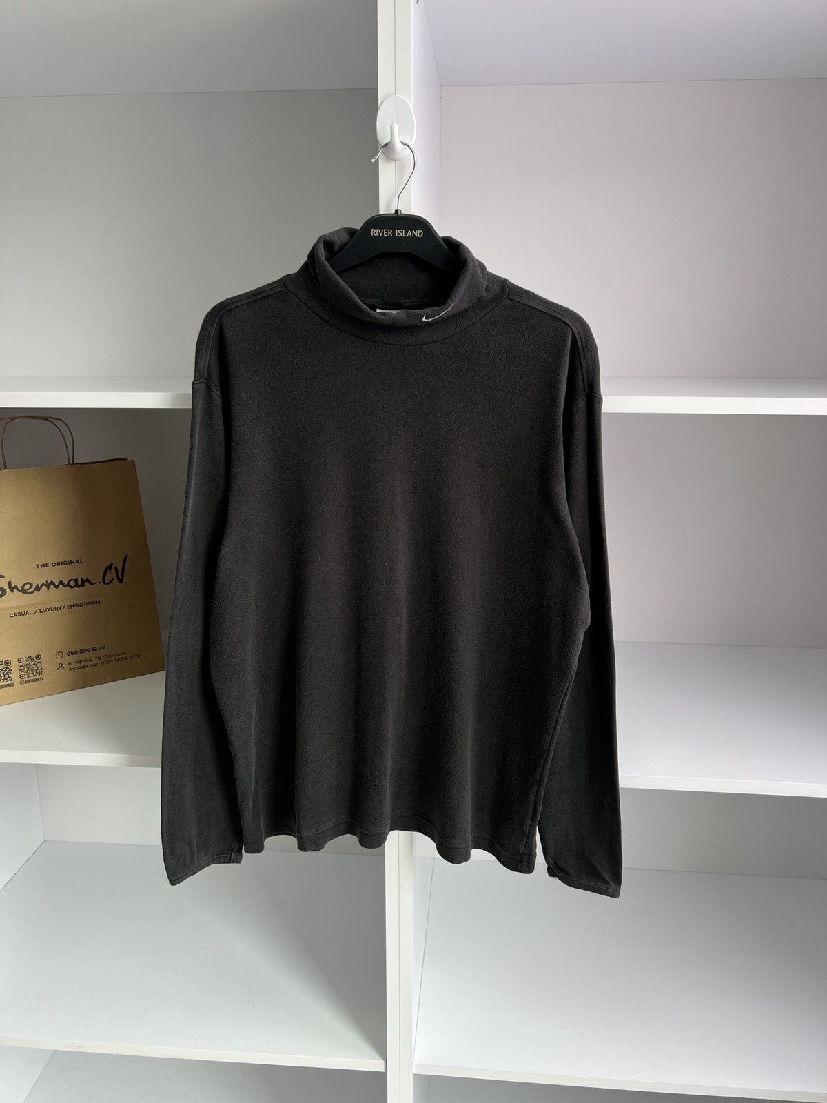 Nike × Vintage Vintage Nike Golf Swoosh Men’s Turtleneck Long Sleeve Size US M / EU 48-50 / 2 - 4 Thumbnail
