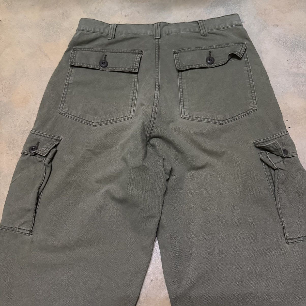 Schott Vintage Schott Military Army Cargo Pants Size US 31 - 19 Thumbnail