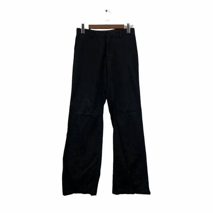 Other Vtg INTERMIX Made In ITALY Minimalist Black Casual Pant Size 32" / US 10 / IT 46 - 1 Thumbnail