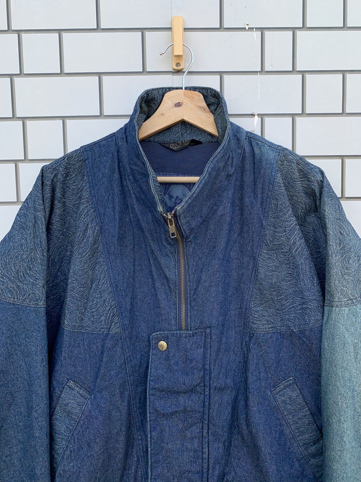 Indigo × Japanese Brand × Vintage Vintage Japanese Brand Ruck Dam Indigo Jacket Size US L / EU 52-54 / 3 - 9 Thumbnail