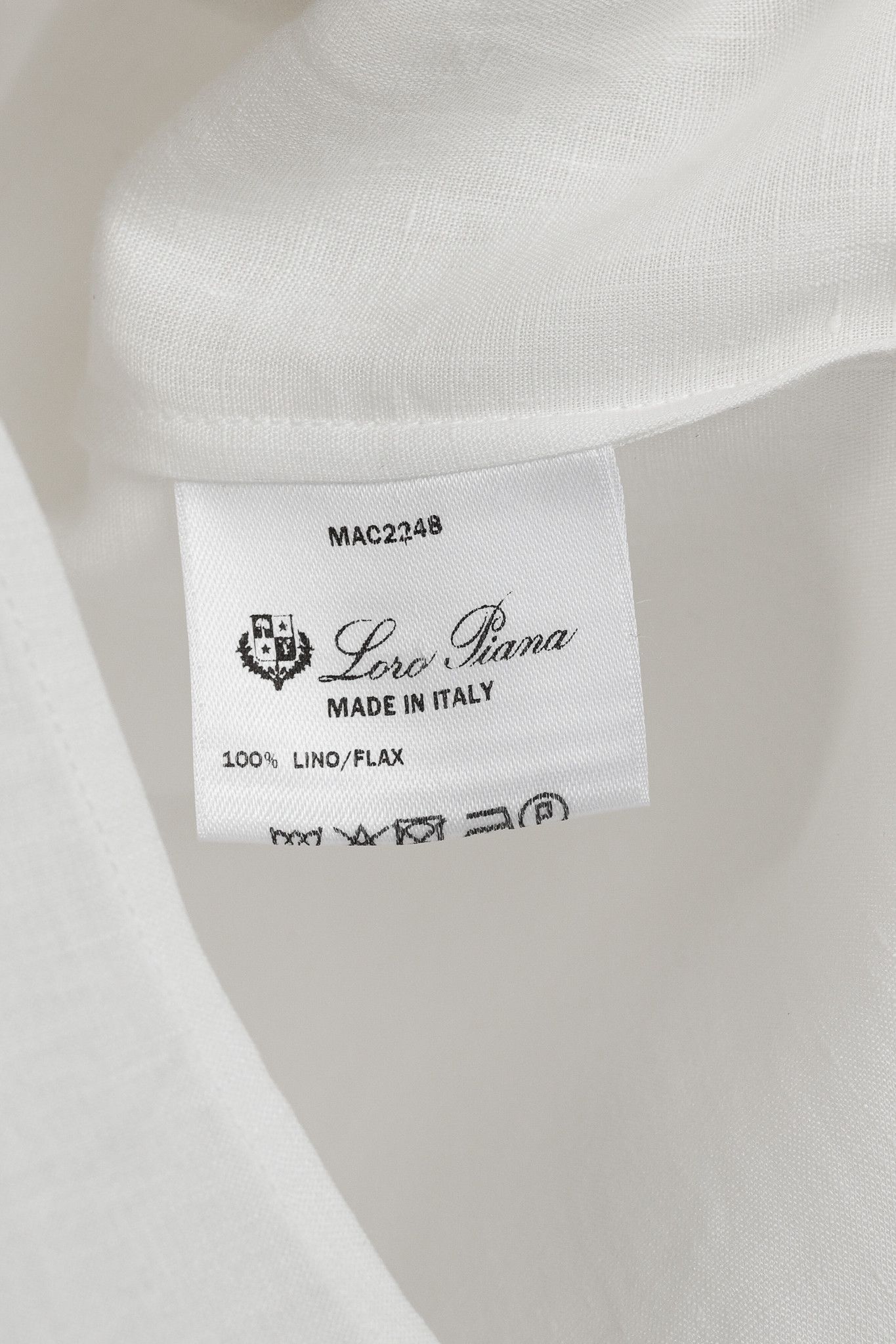 Loro Piana Loro Piana Linen Fringe-Trim Long-Sleeve Buttoned Shirt Size M / US 6-8 / IT 42-44 - 9 Thumbnail