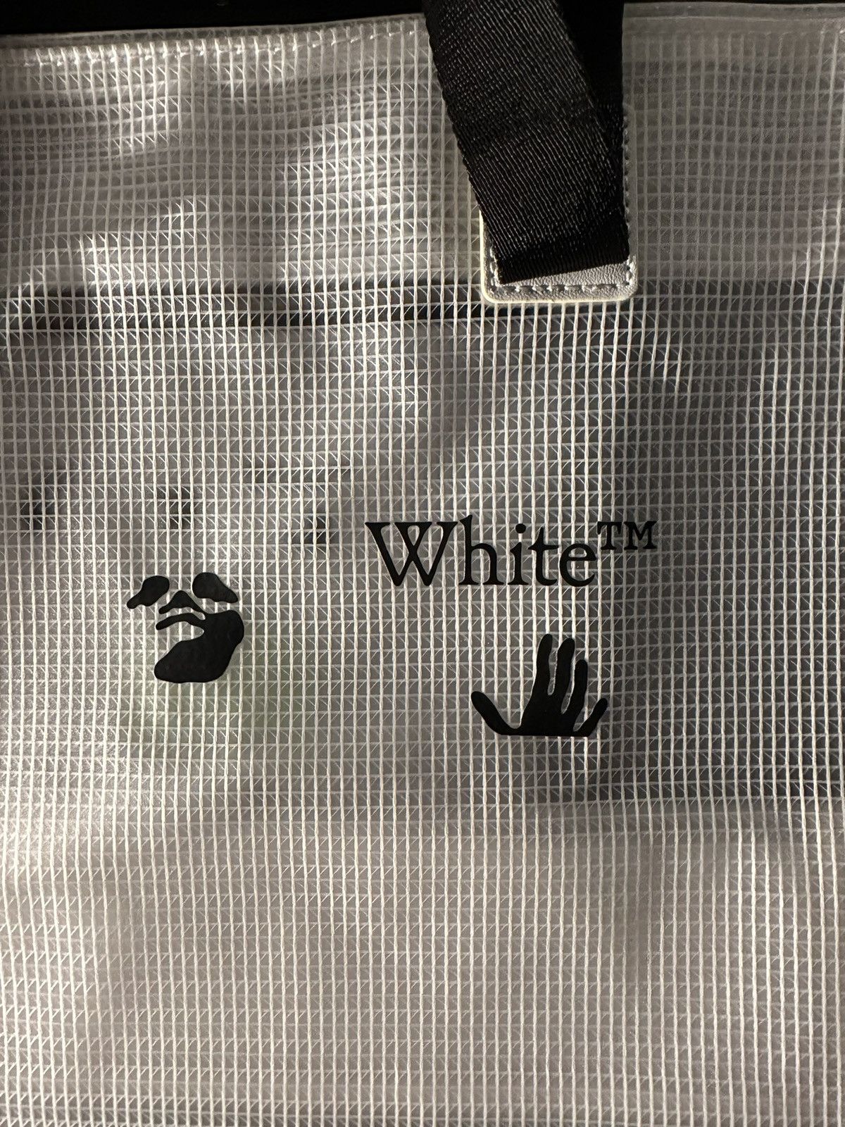 Off-White Off-White small tote bag OW pvc logo - brand new Size ONE SIZE - 3 Thumbnail