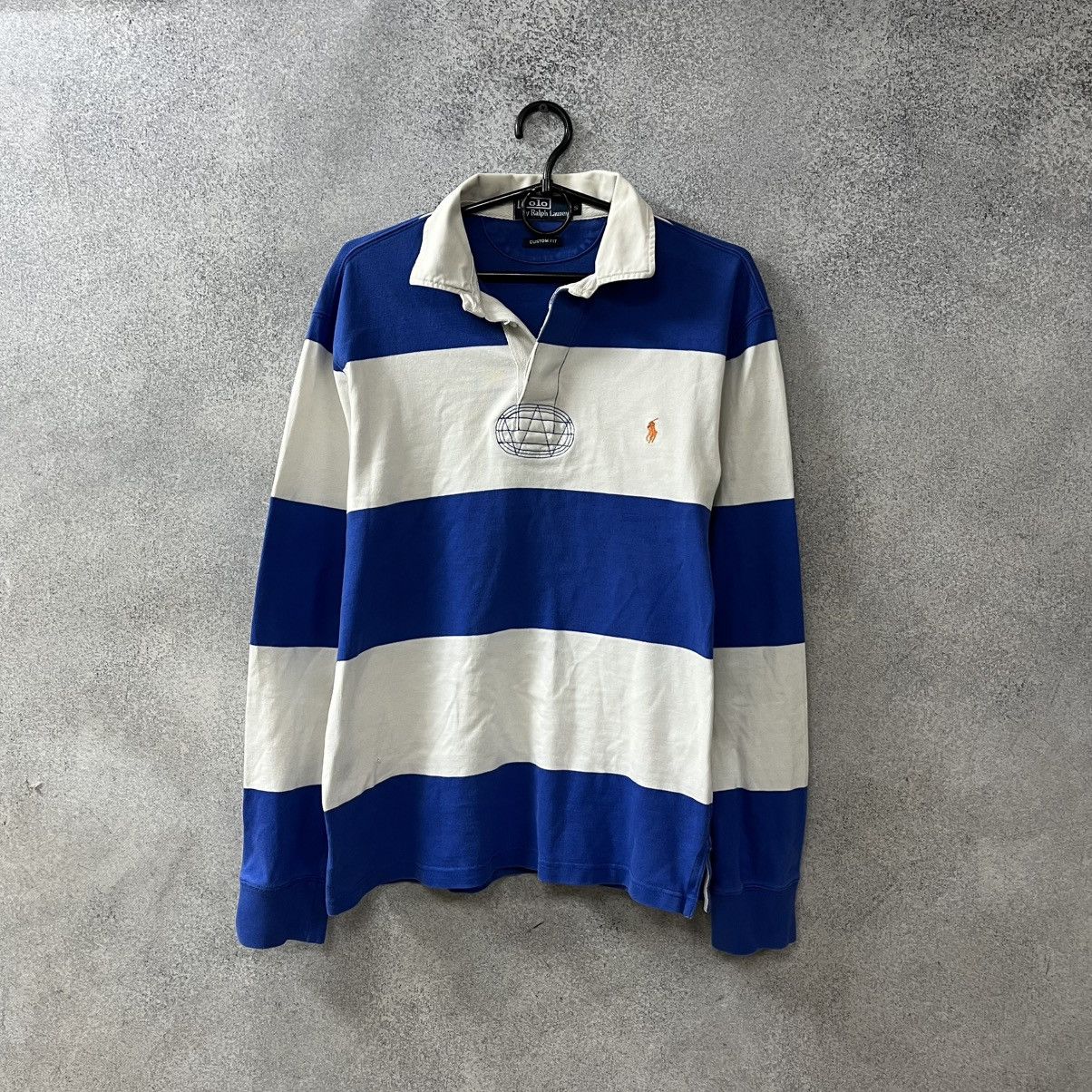 Polo Ralph Lauren Polo Ralph Lauren rugby polo vintage shirt long sleeve rare Size US S / EU 44-46 / 1 - 1 Thumbnail