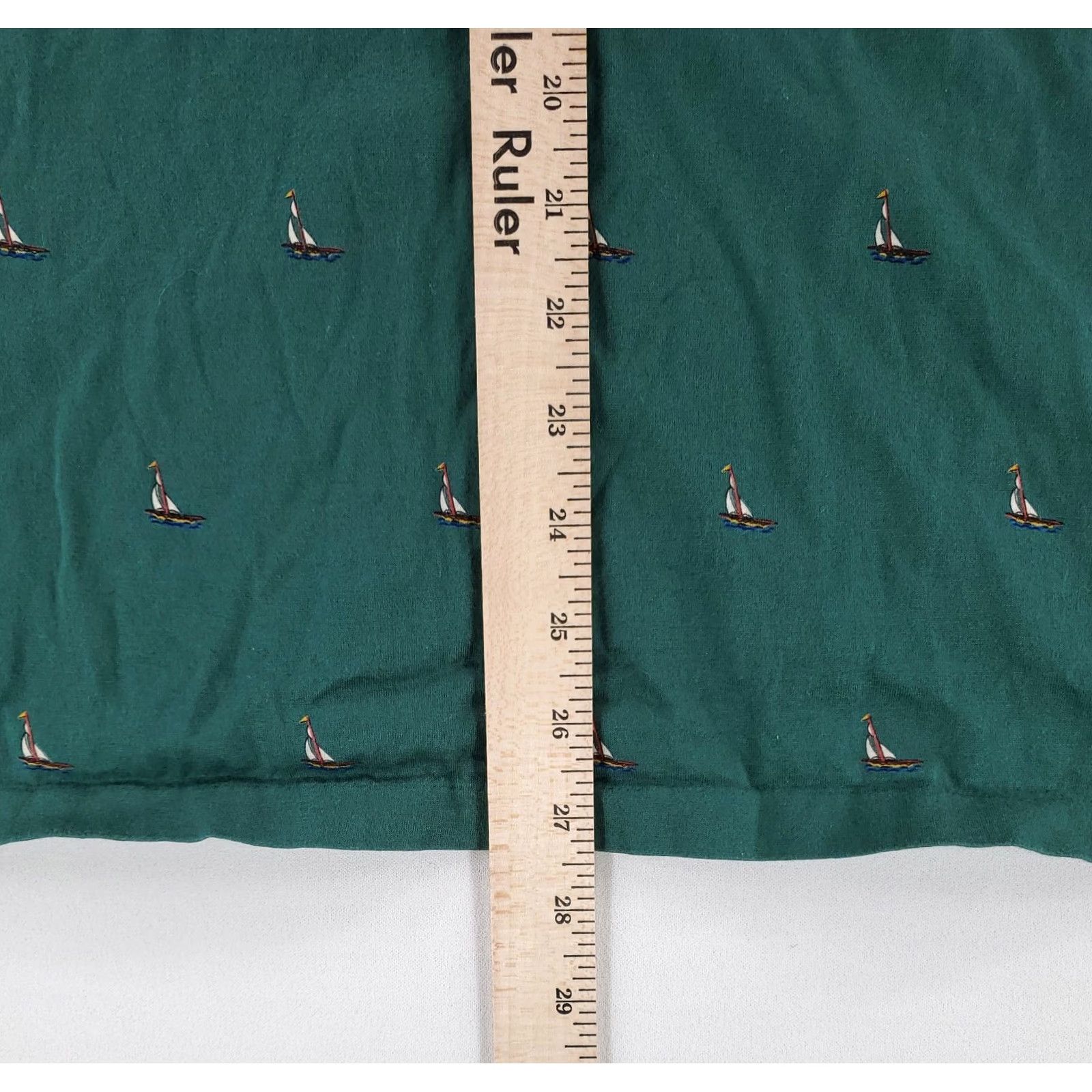 Polo Ralph Lauren Polo Ralph Lauren Polo Shirt AOP Allover Print Sailboats Green Mens L Size US L / EU 52-54 / 3 - 5 Thumbnail