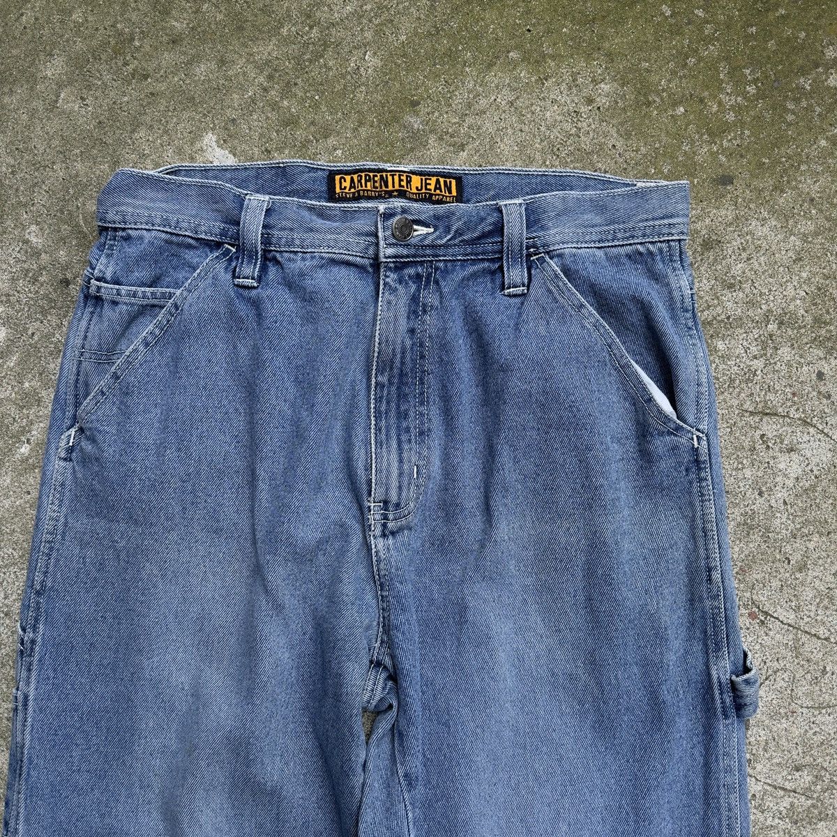 Vintage Vintage Faded Baggy Light Wash Skater Jeans ERD Grunge Size US 32 / EU 48 - 4 Thumbnail