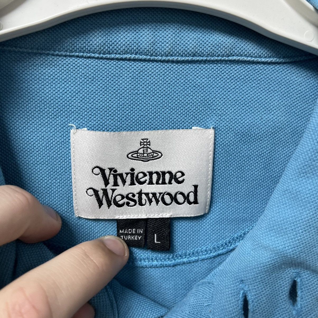 Vivienne Westwood Vivienne Westwood Polo T-Shirt Rare Retro Hype Y2K Size US L / EU 52-54 / 3 - 7 Thumbnail